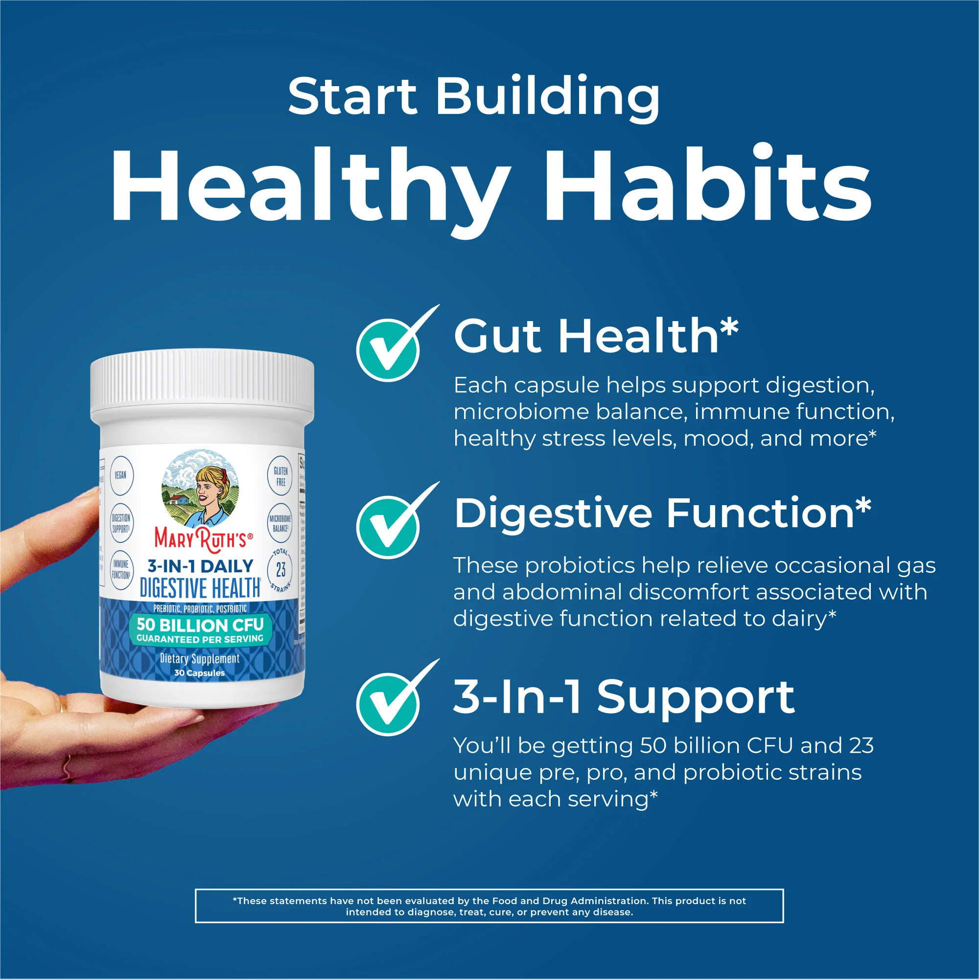 3-in-1 Daily Digestive Health Capsules - Image 5