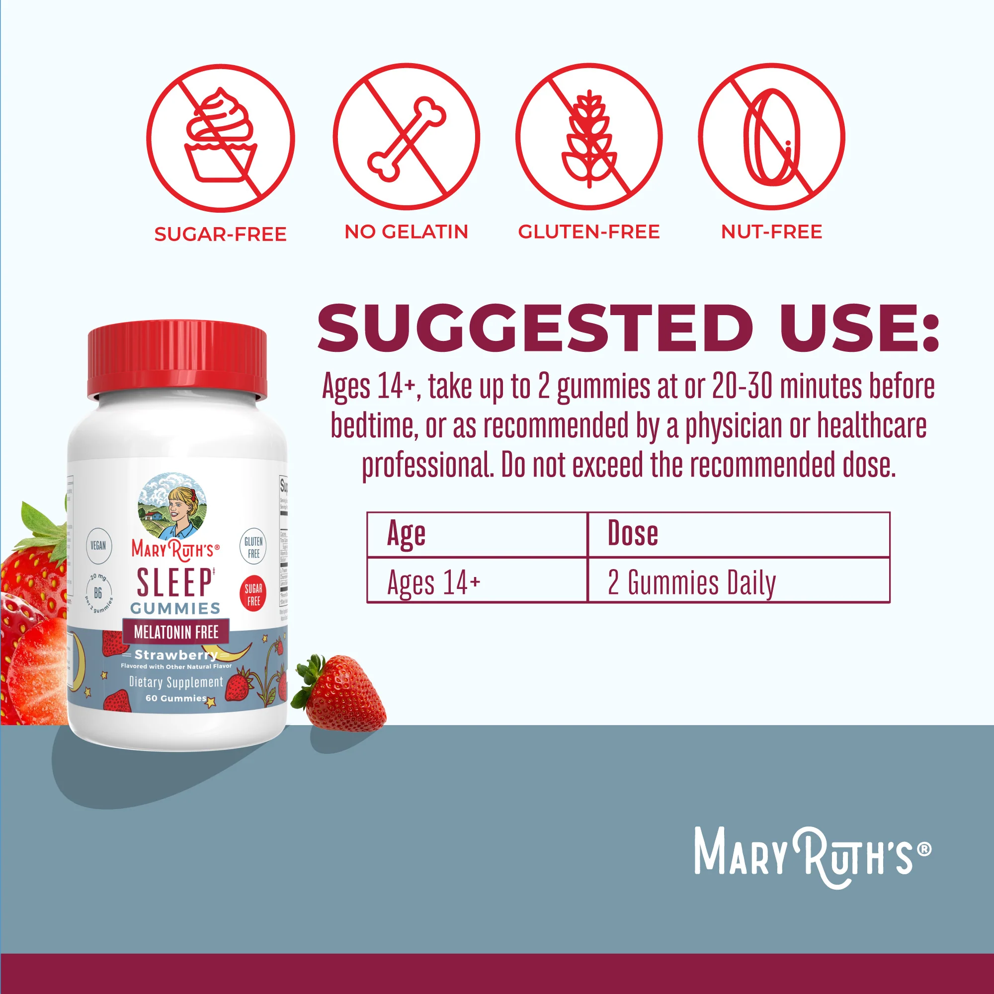 Melatonin Free Sleep Gummies - Image 3