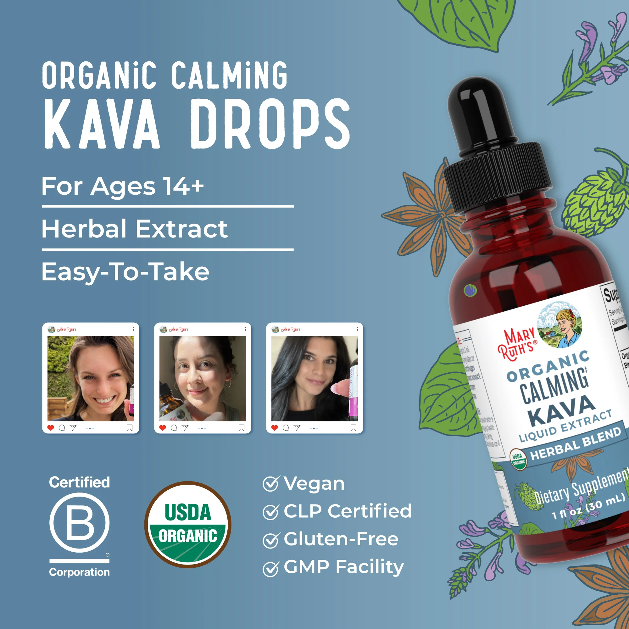 Organic Calming Kava Liquid Drops - Image 8