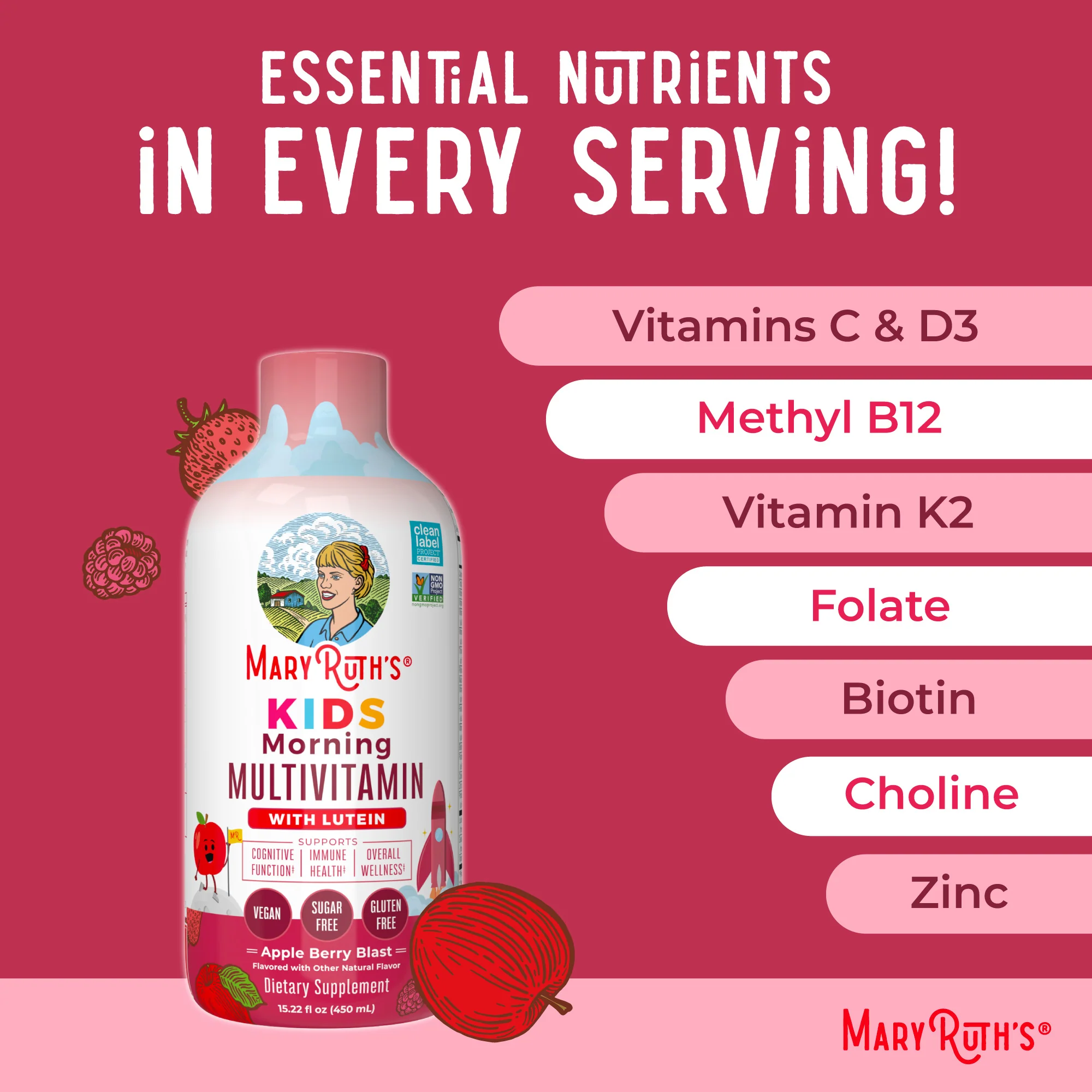 Kids Liquid Morning Multivitamin - Image 7
