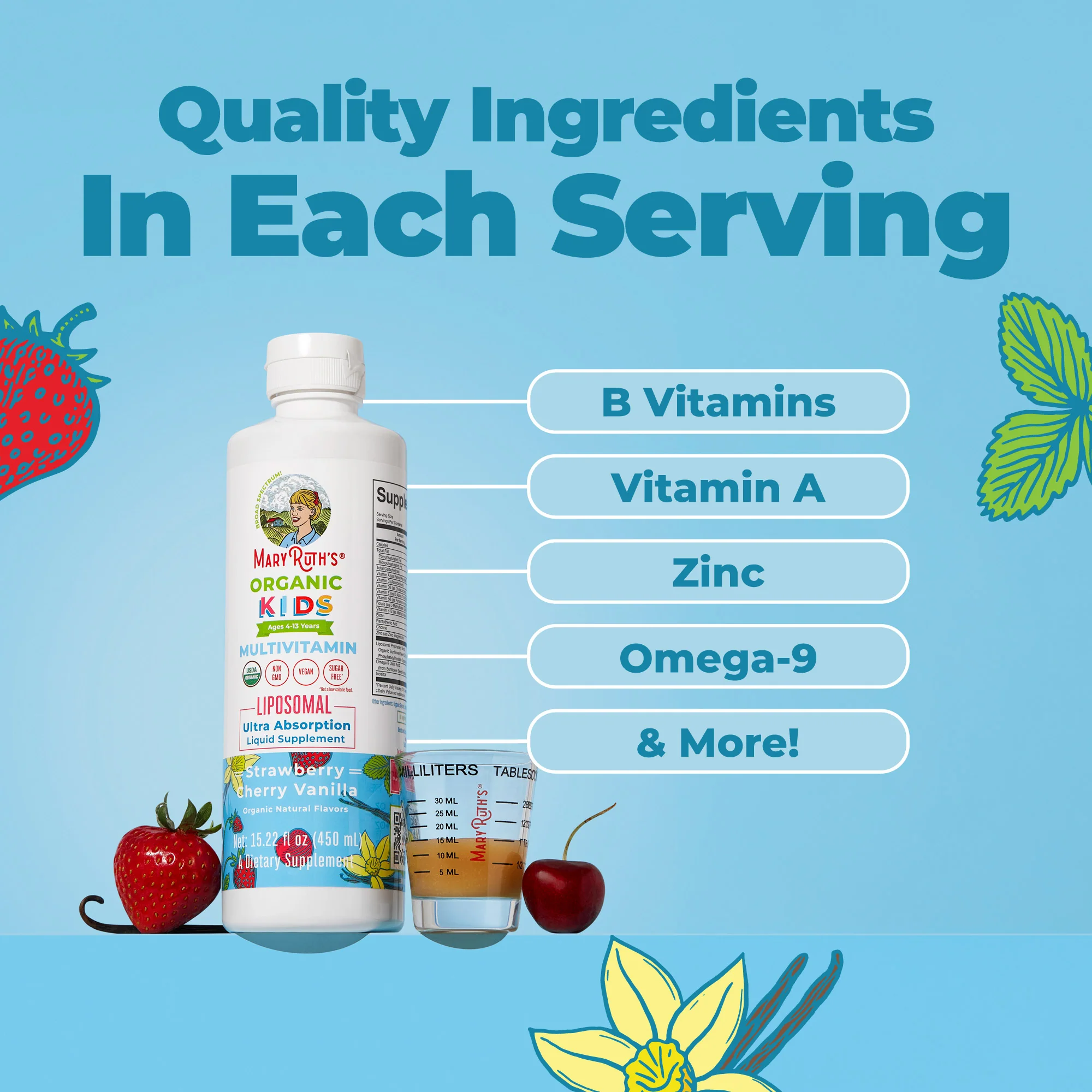 Organic Kids Multivitamin Liposomal - Image 5