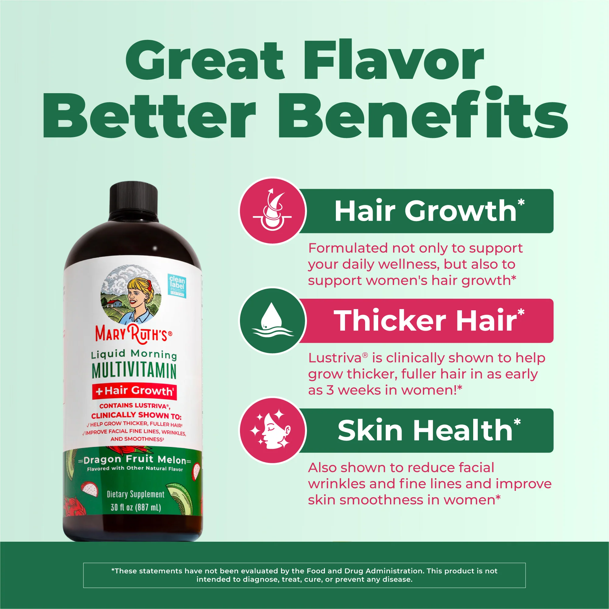 Liquid Morning Multivitamin + Hair Growth - Image 4
