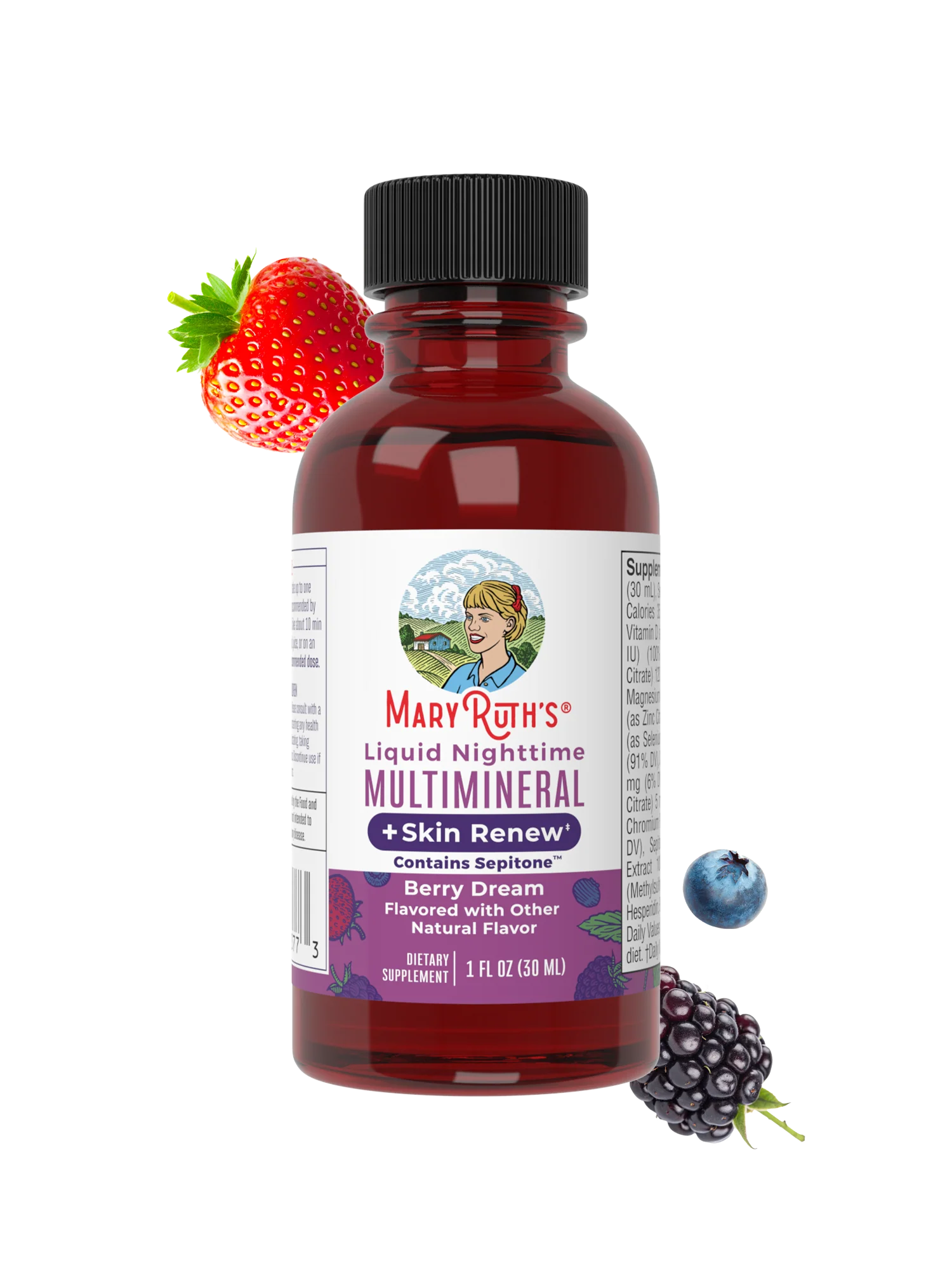 Liquid Nighttime Multimineral + Skin Renew Travel Pack