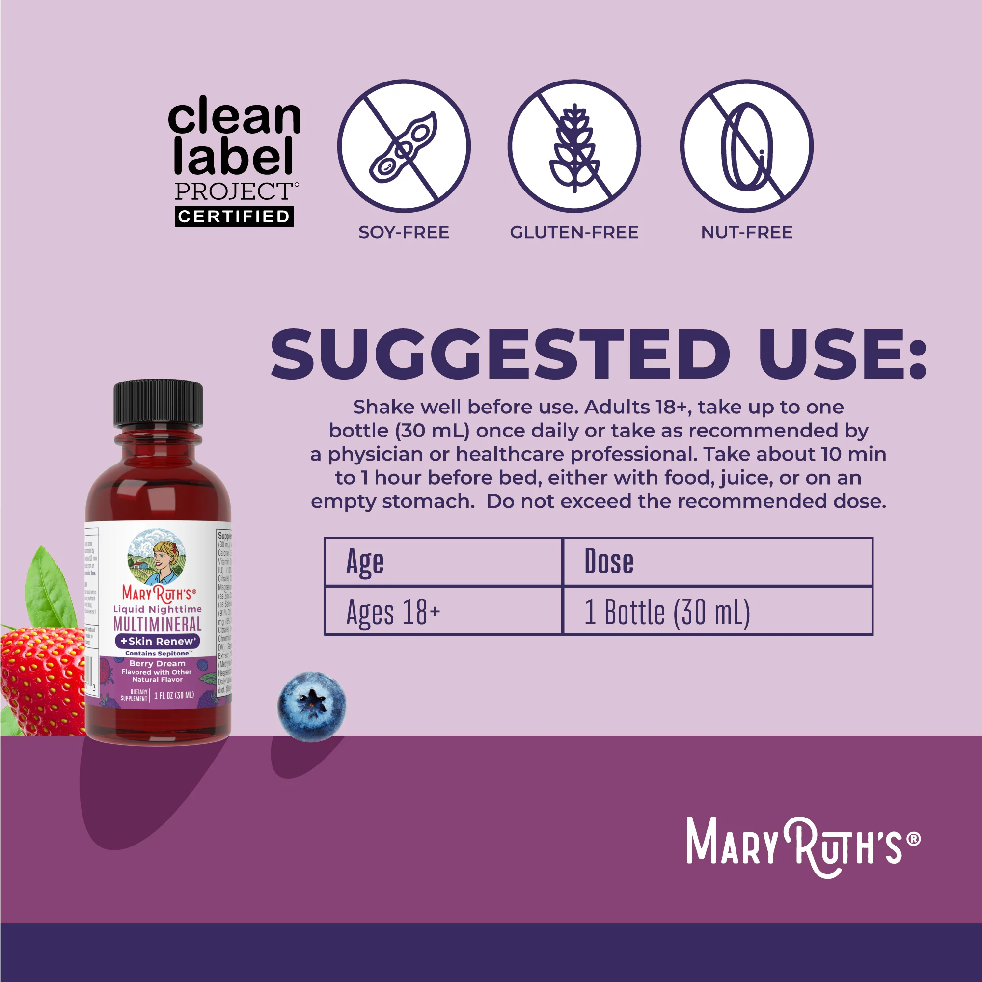 Liquid Nighttime Multimineral + Skin Renew Travel Pack - Image 3