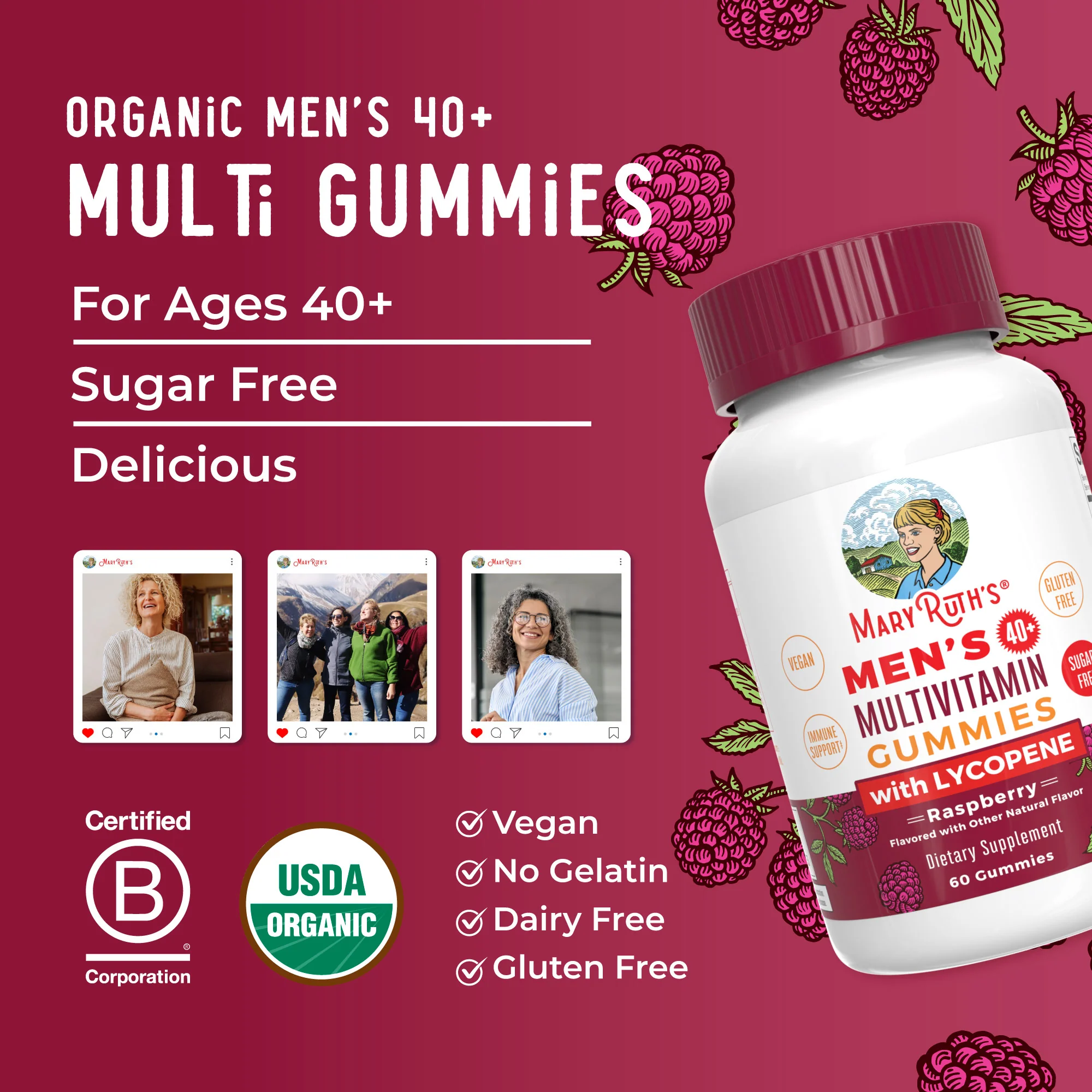 Men’s 40+ Multivitamin Gummies - Image 8