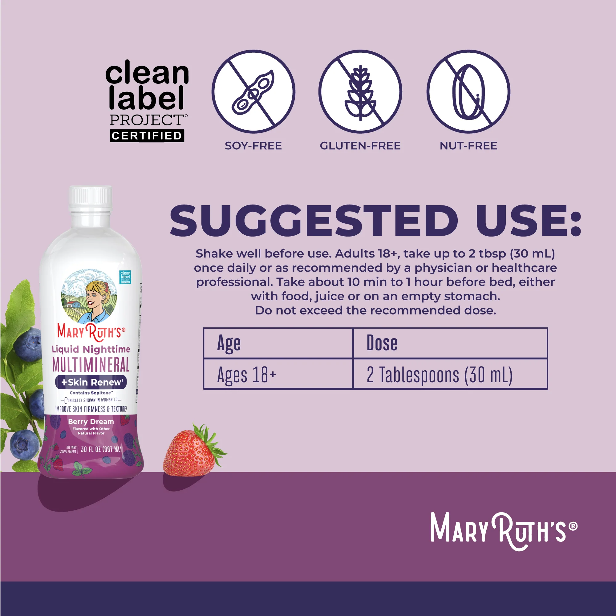 Liquid Nighttime Multimineral + Skin Renew - Image 3
