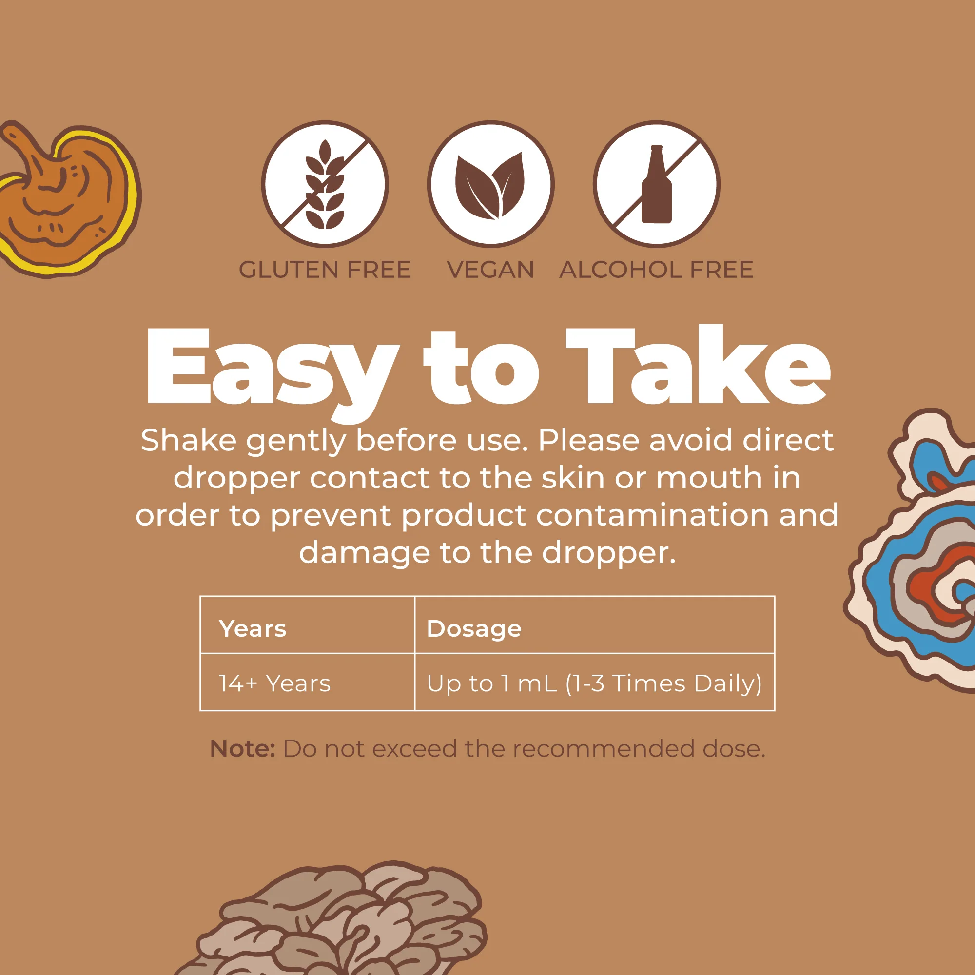 Organic Mushroom Complex Liquid Drops - Image 8