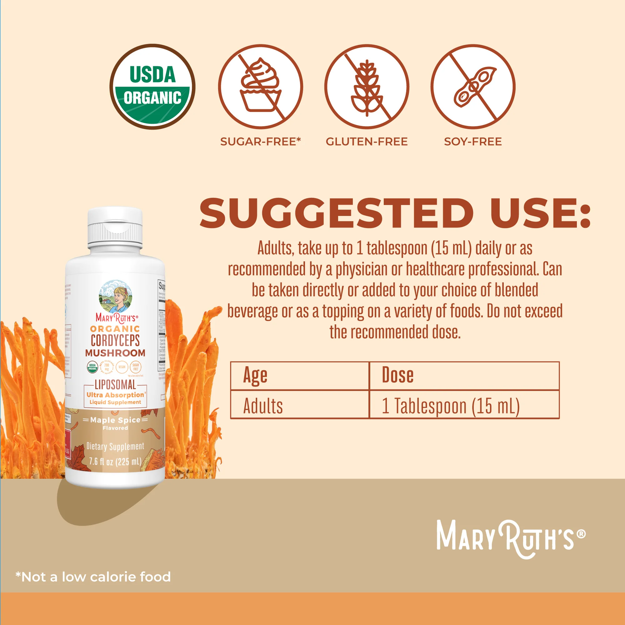 Organic Cordyceps Mushroom Liposomal - Image 6