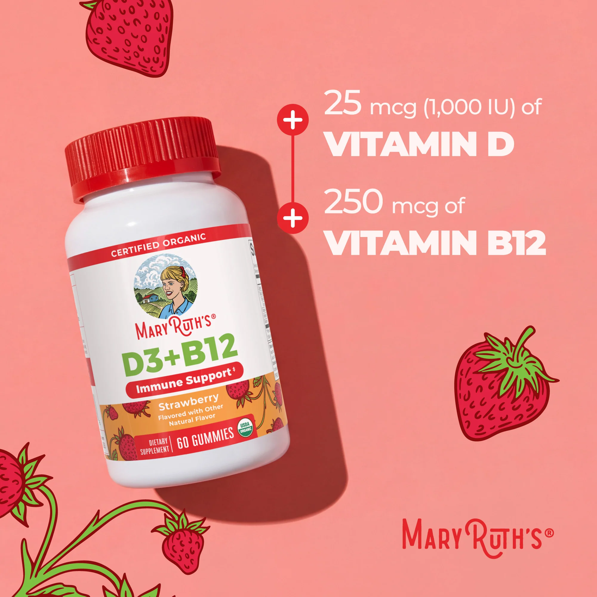 Organic D3+B12 Gummies - Image 7