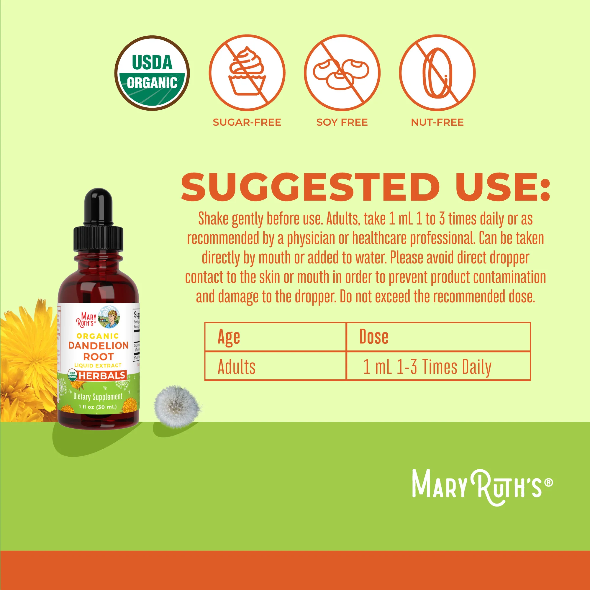 Organic Dandelion Root Liquid Extract - Image 3