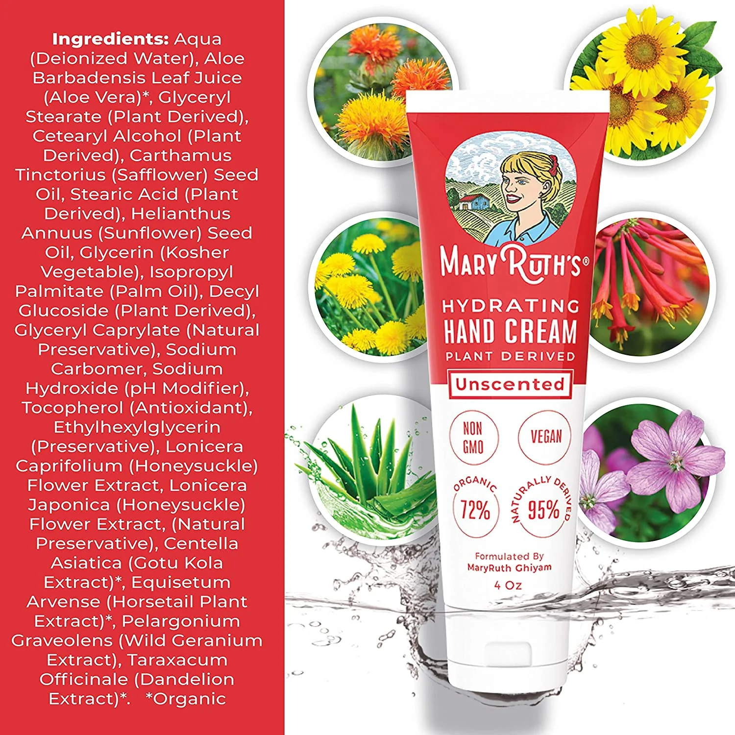 Hydrating Hand Cream (4oz) - Image 2