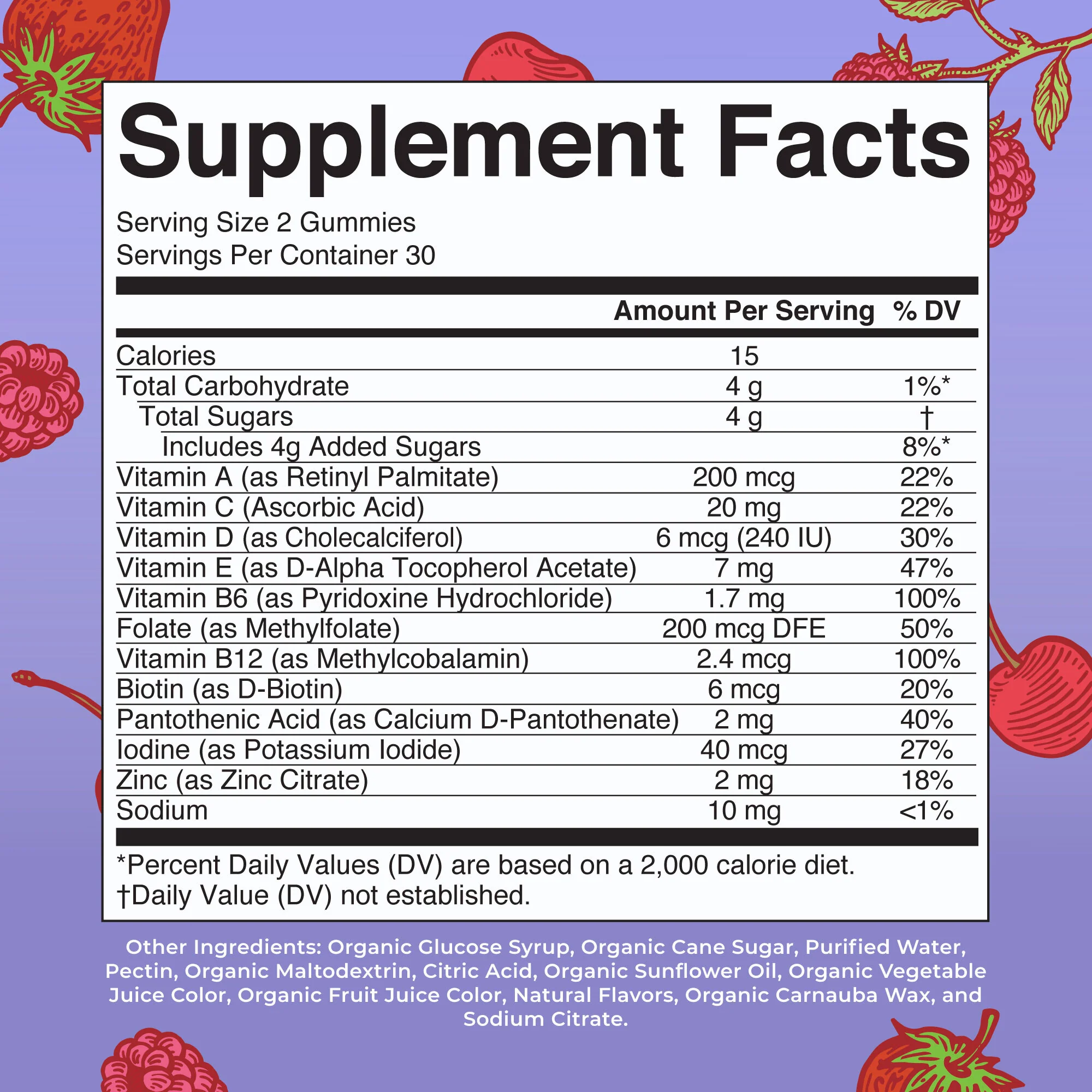 Organic Kids Multivitamin Gummies - Image 2