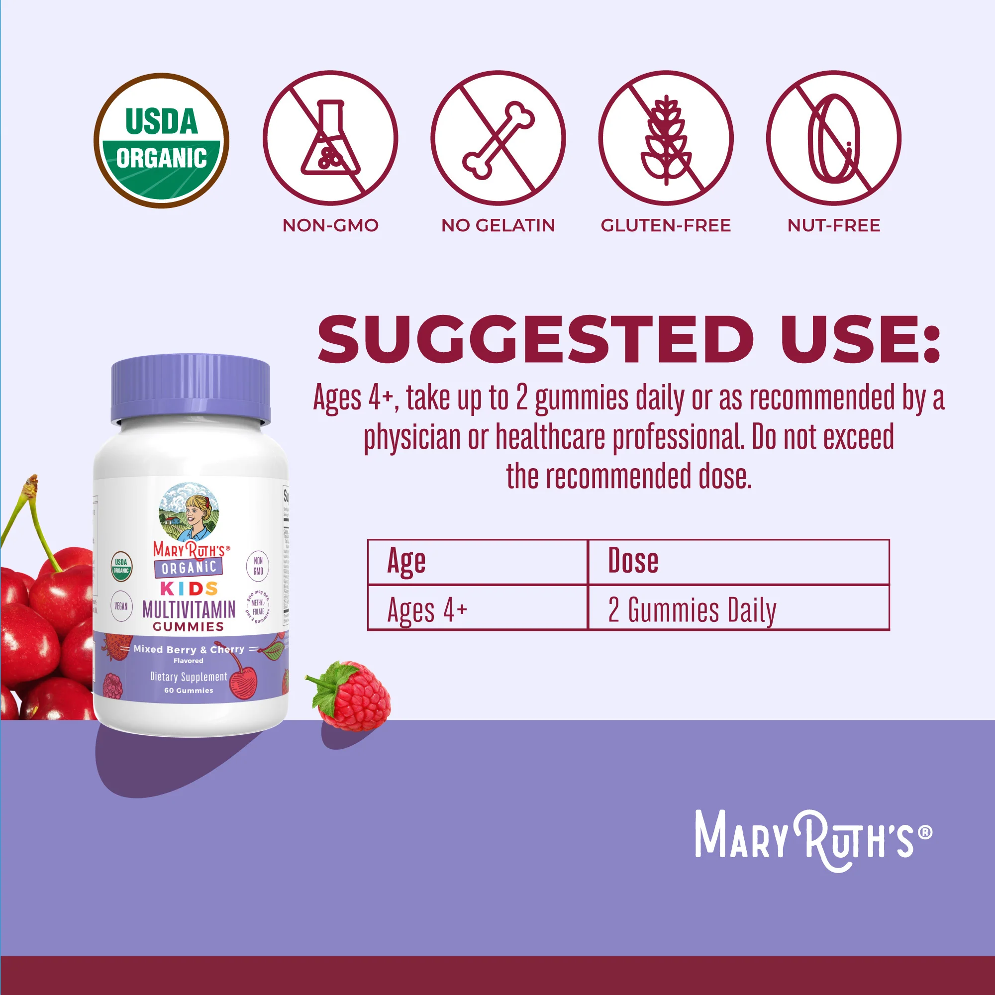 Organic Kids Multivitamin Gummies - Image 3
