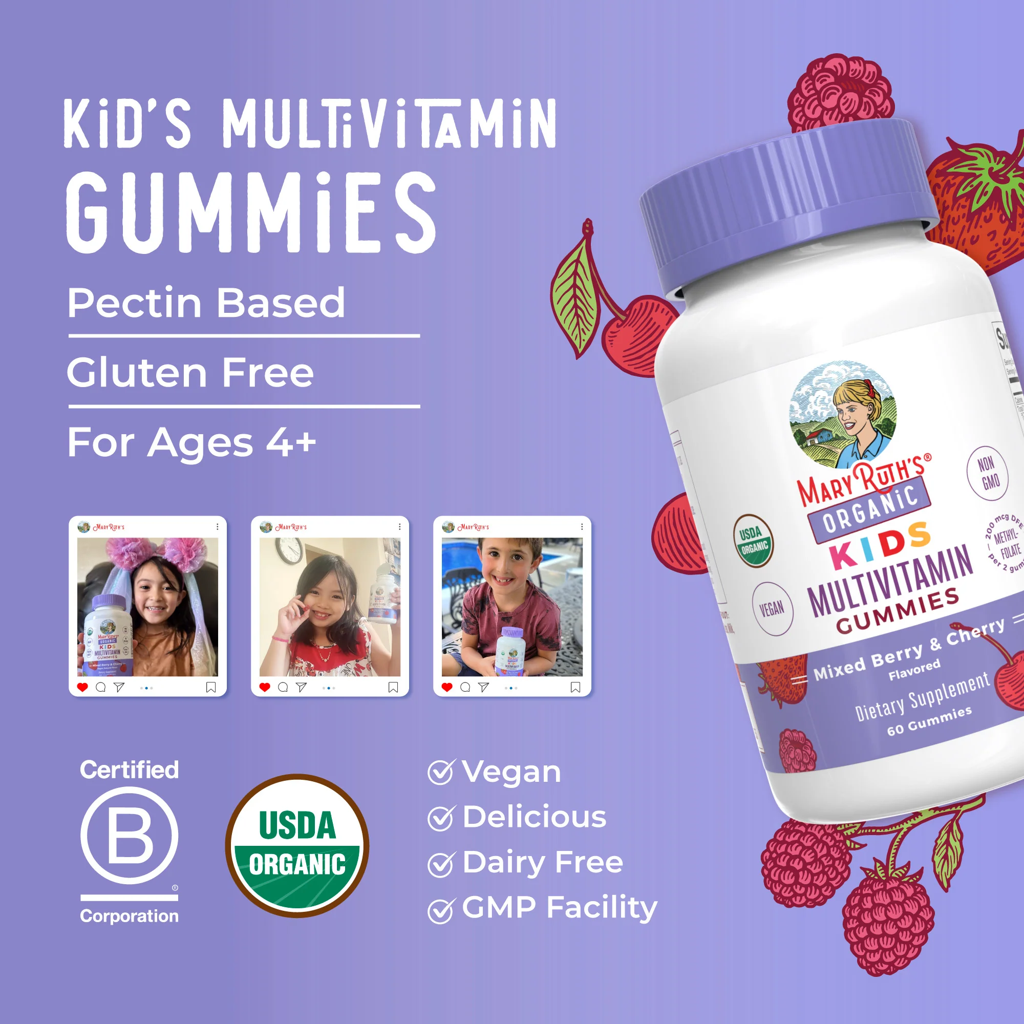 Organic Kids Multivitamin Gummies - Image 8