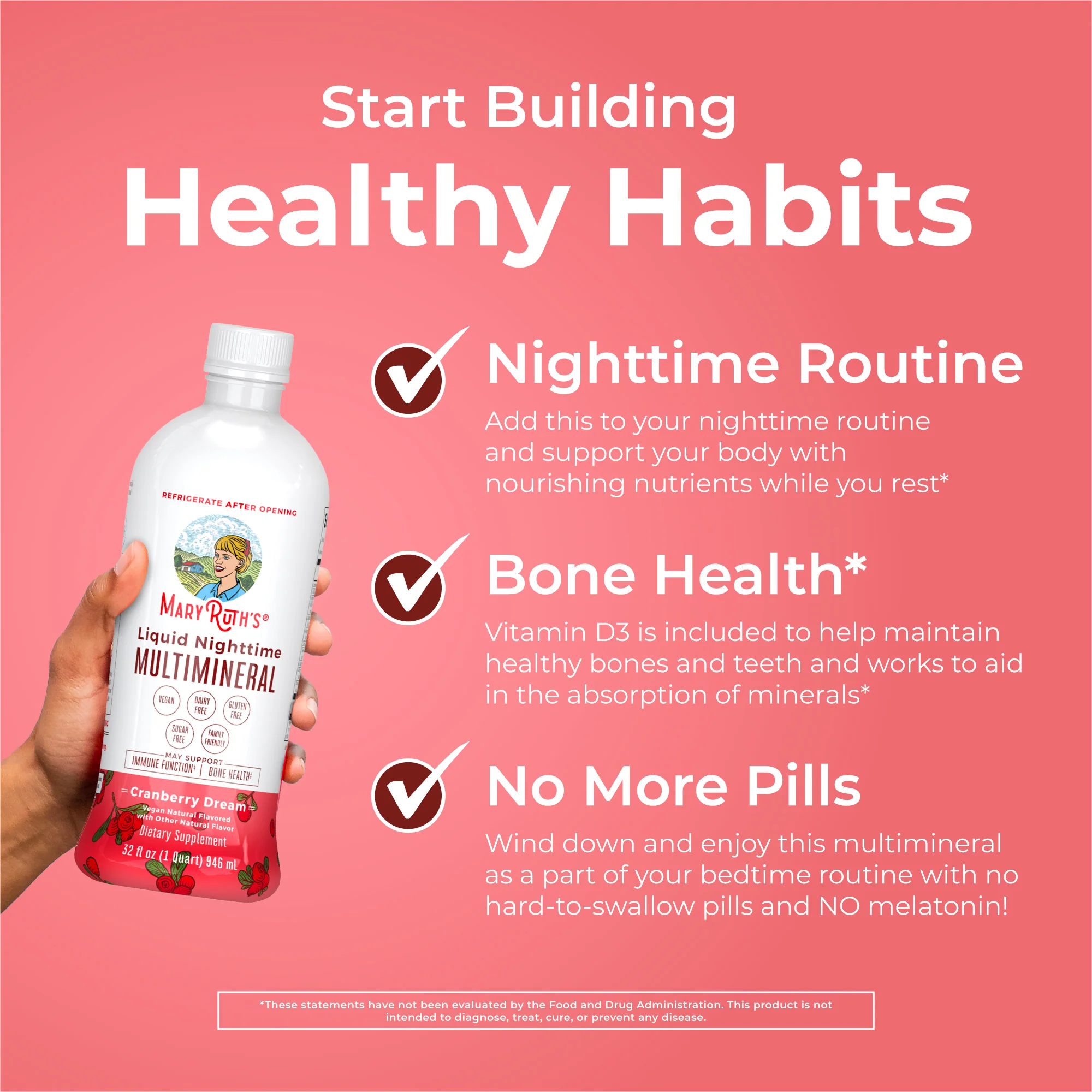 Liquid Nighttime Multimineral (Cranberry) - Image 5