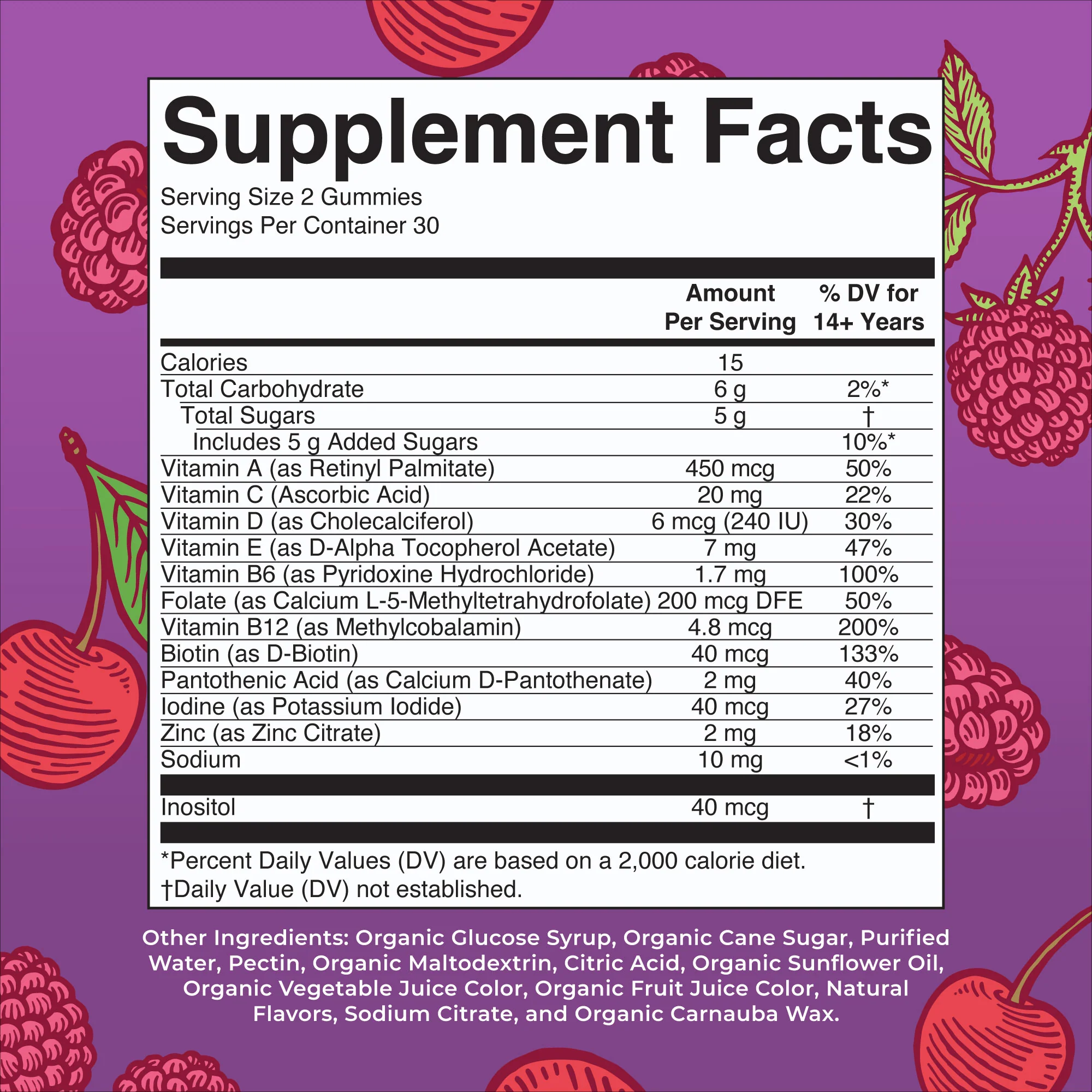 Organic Men’s Multivitamin Gummies - Image 2
