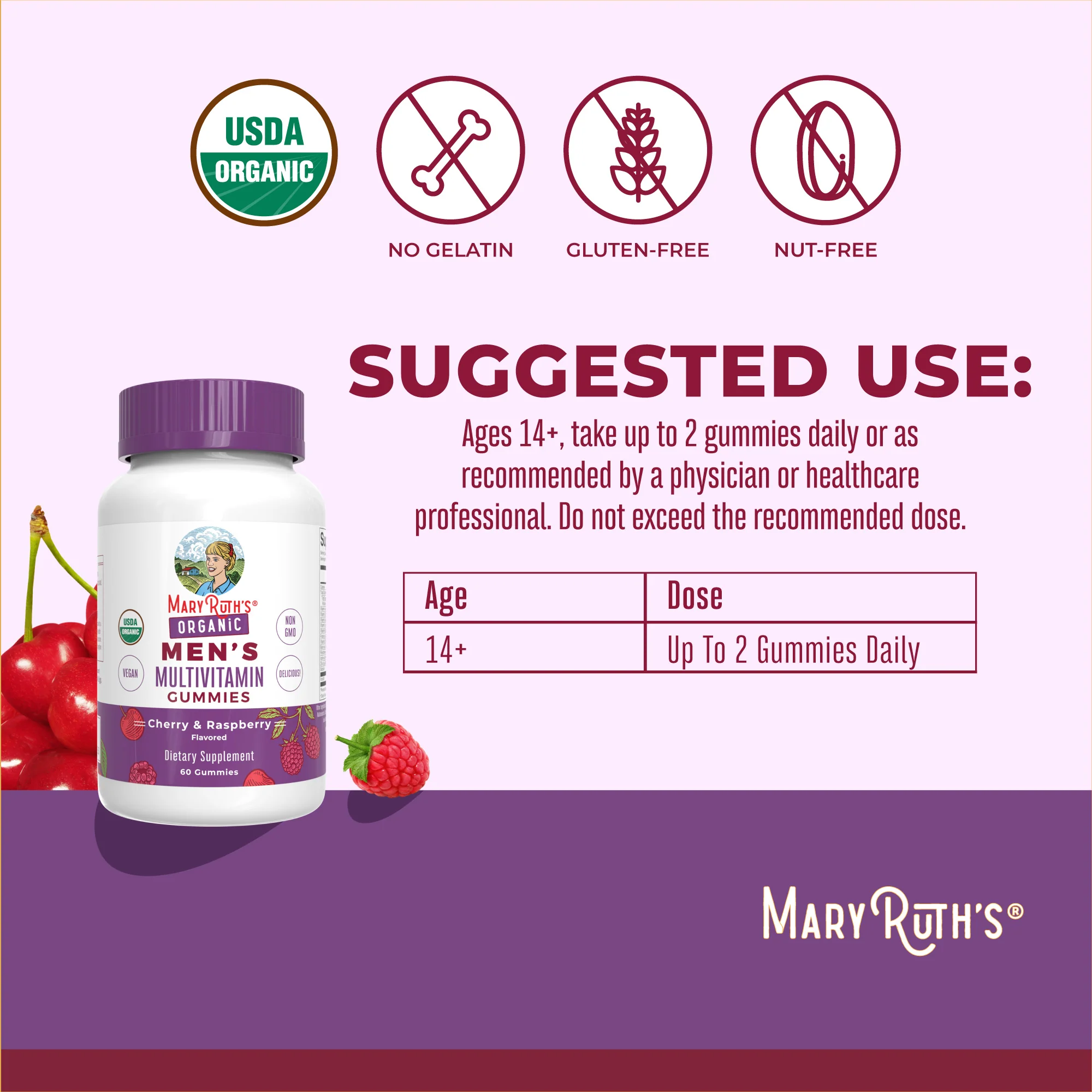 Organic Men’s Multivitamin Gummies - Image 3