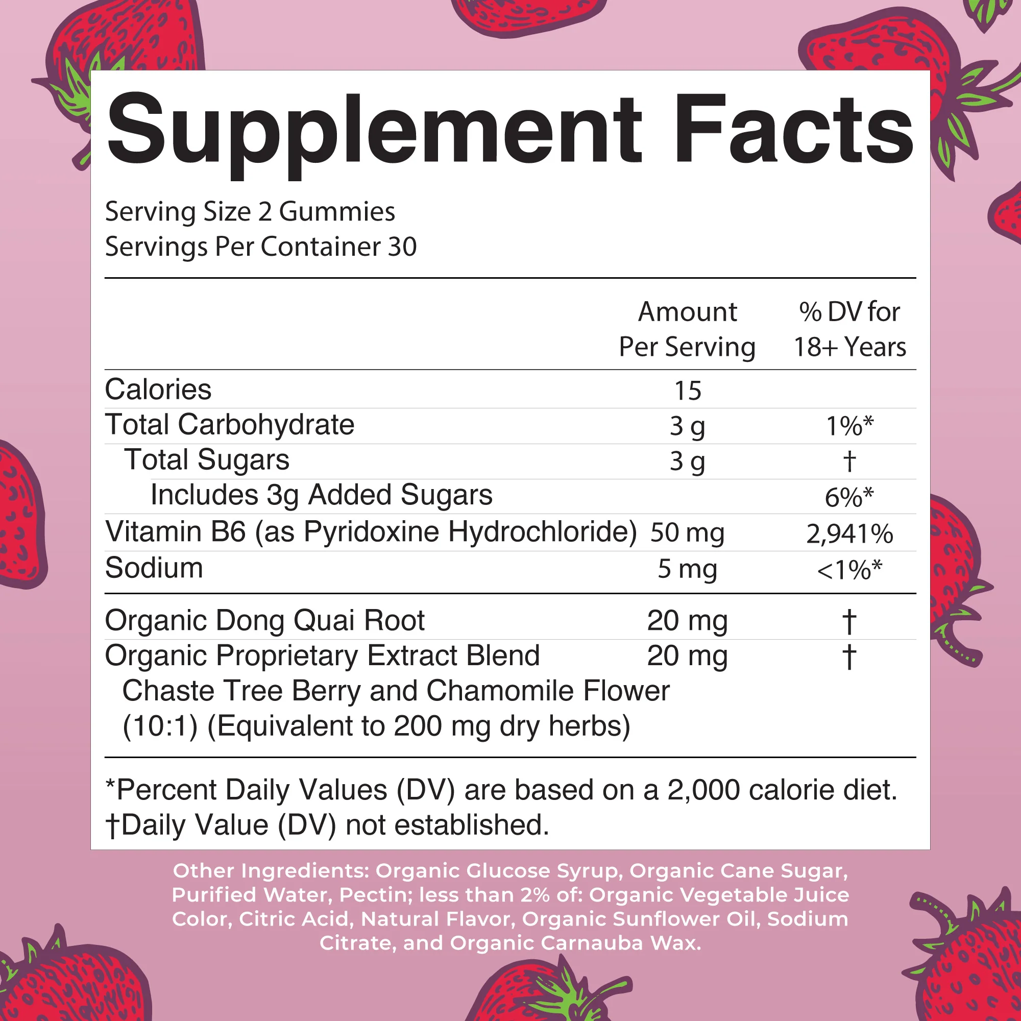 Organic Premenstrual Support Gummies - Image 2