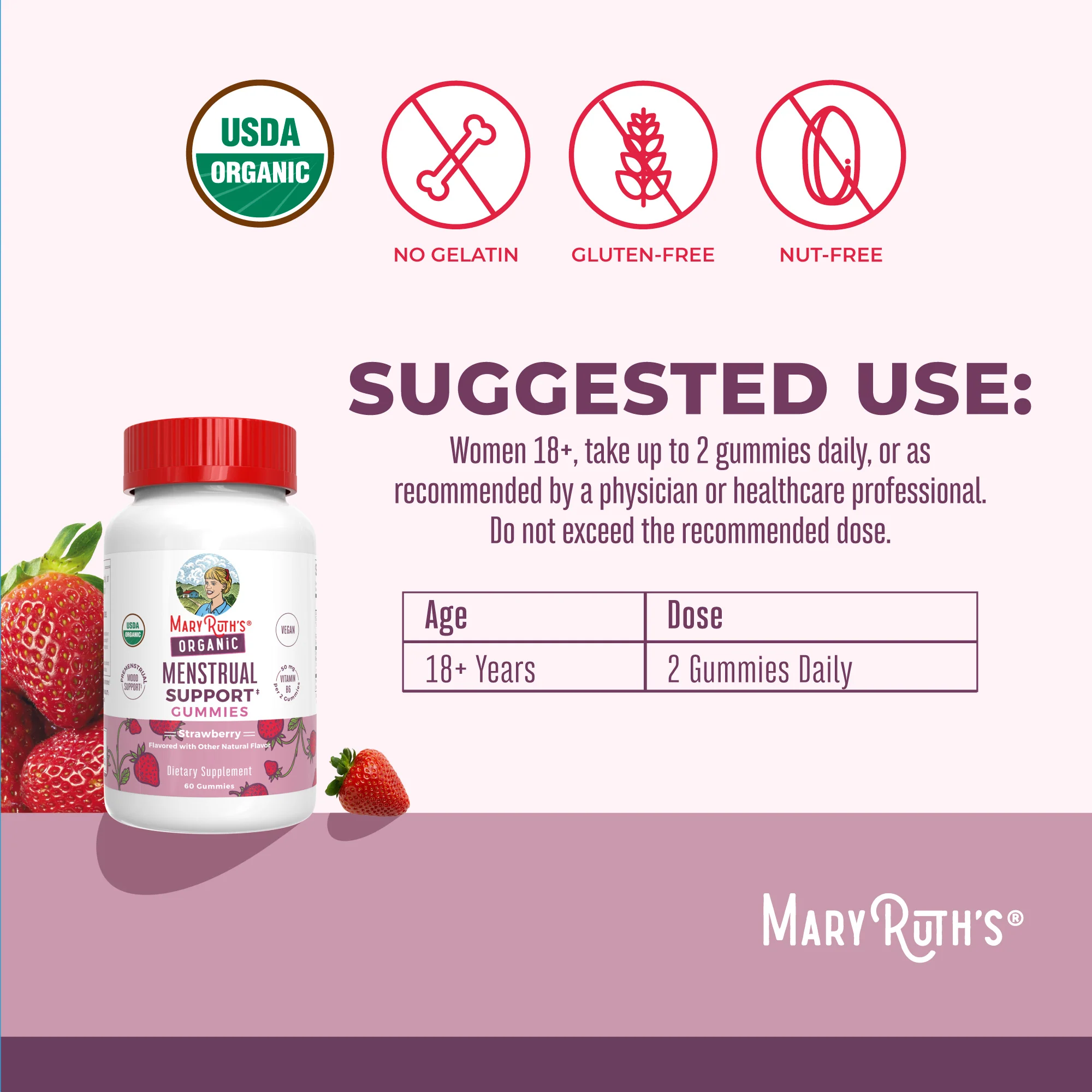 Organic Premenstrual Support Gummies - Image 3