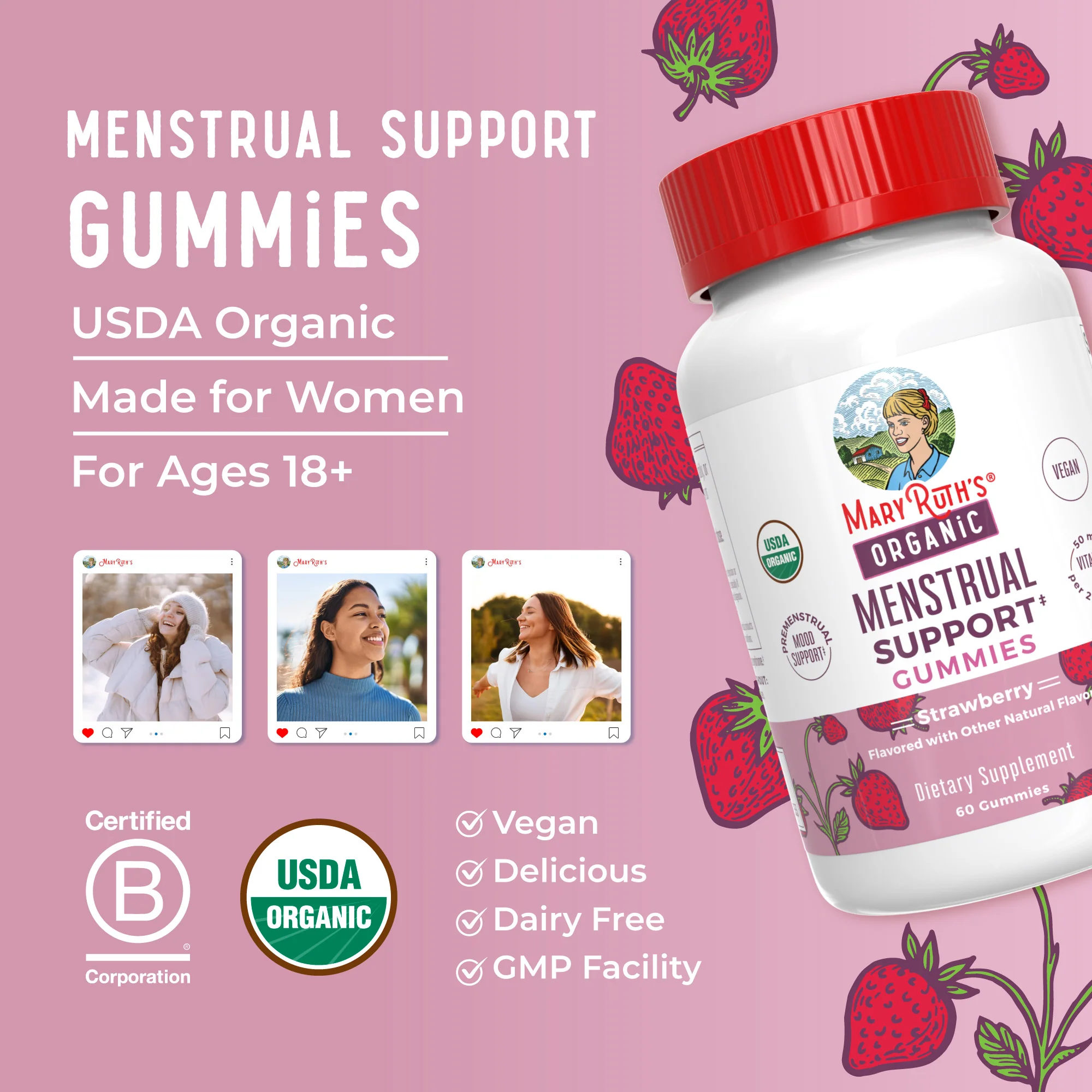 Organic Premenstrual Support Gummies - Image 8