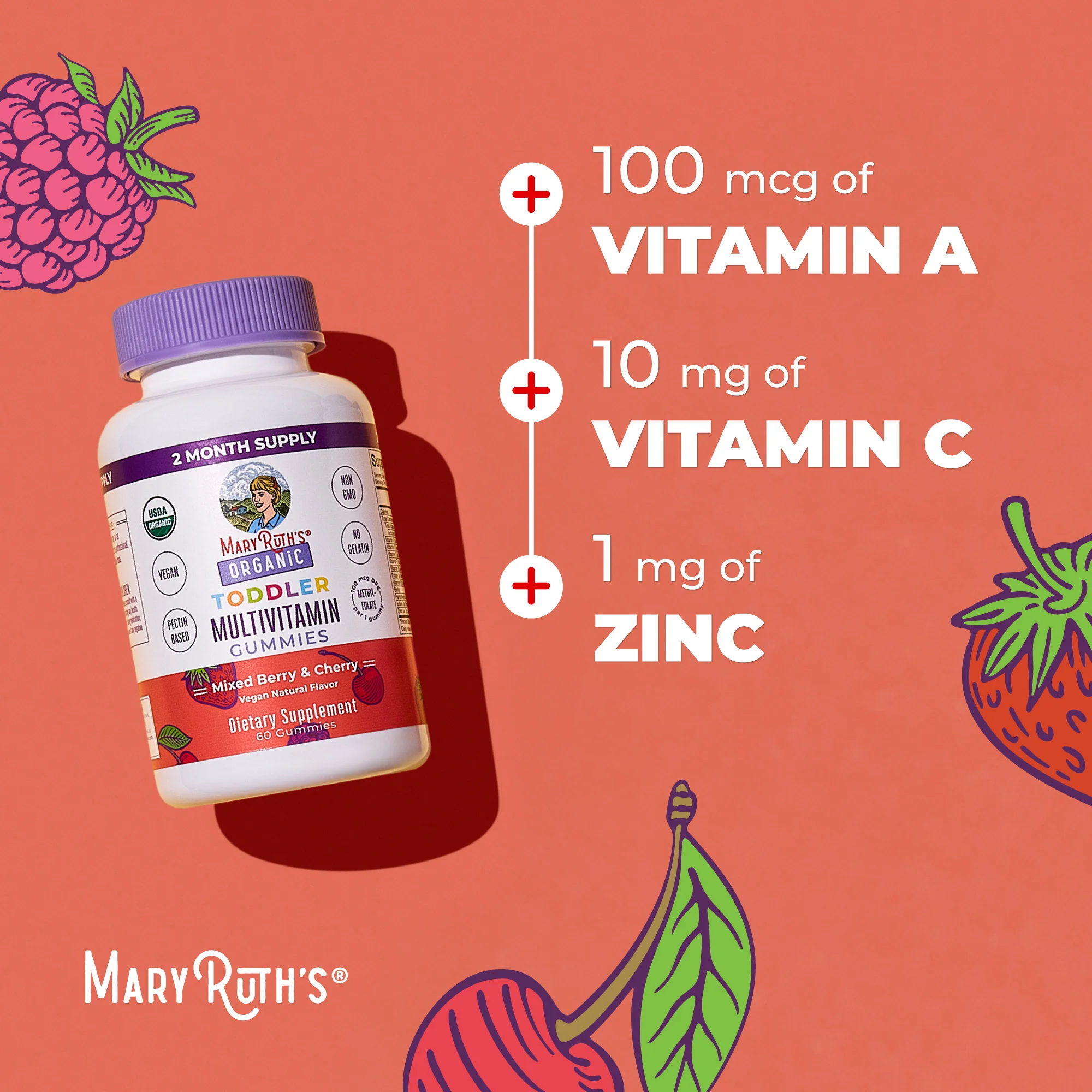 Organic Toddler Multivitamin Gummies - Image 7