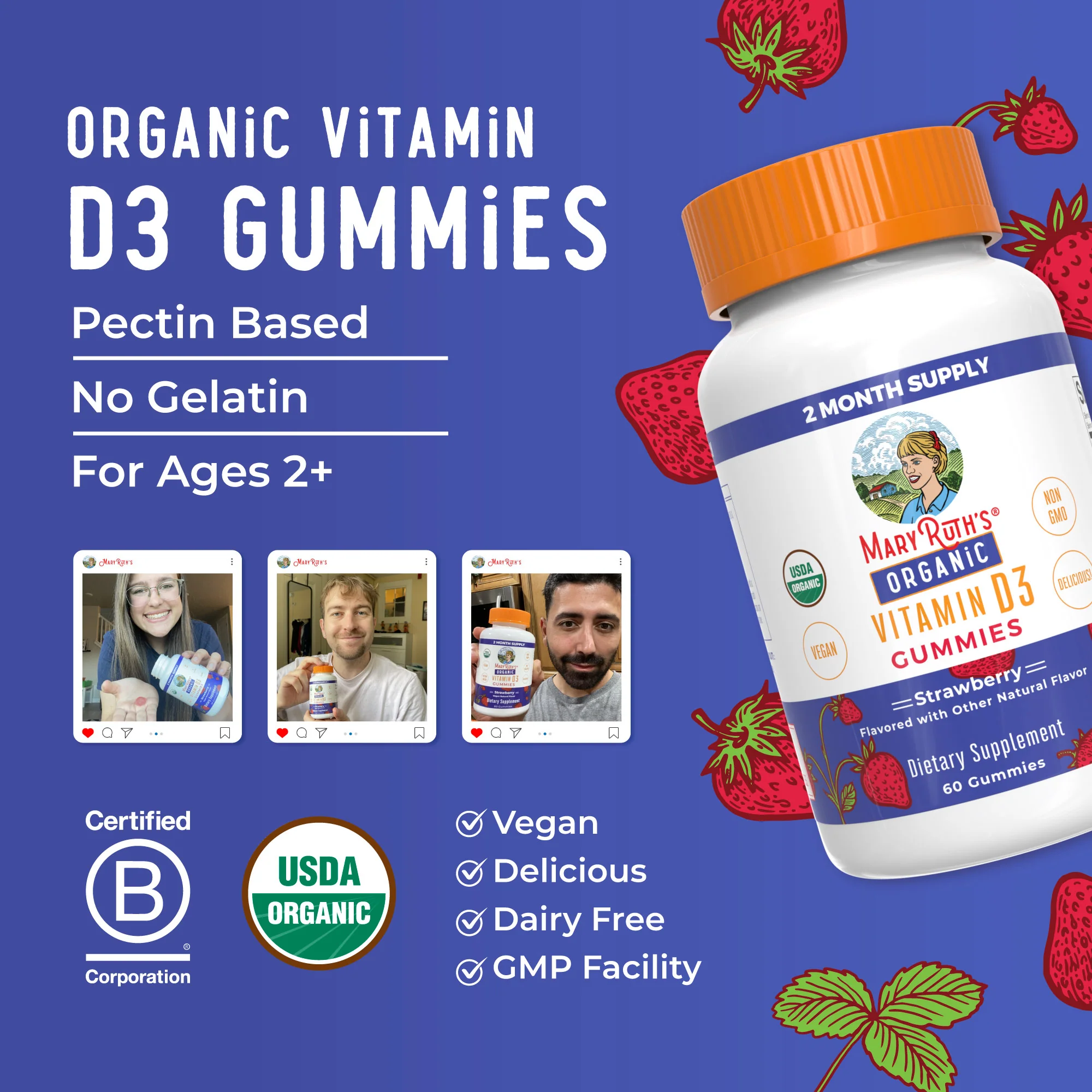 Organic Vitamin D3 Gummies - Image 8