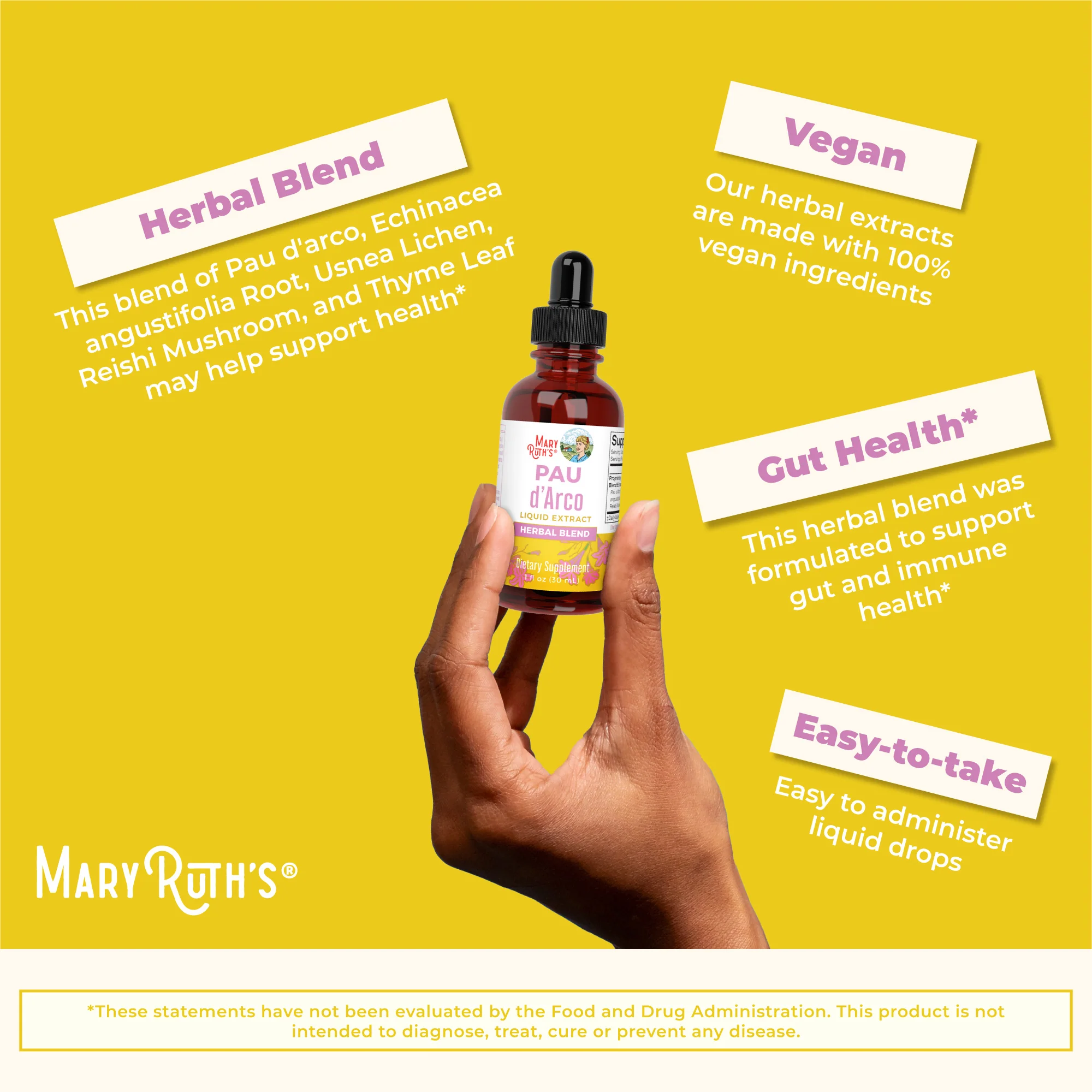 Pau d’Arco Herbal Blend Liquid Drops - Image 8
