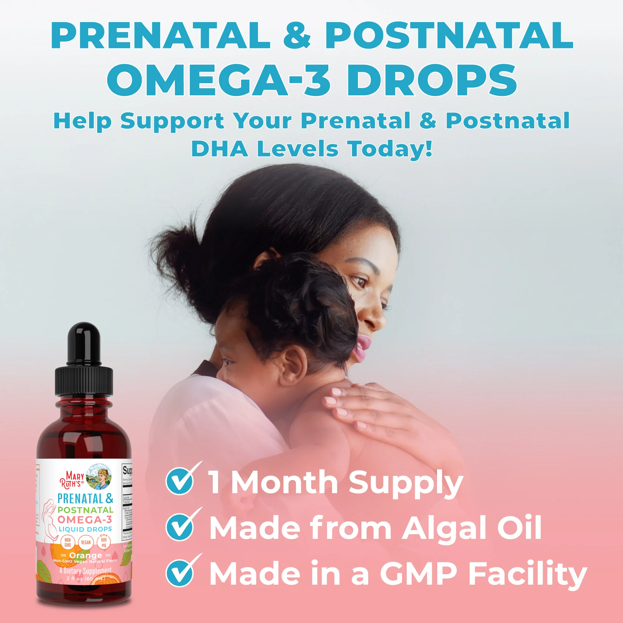 Prenatal & Postnatal Omega-3 Liquid Drops - Image 4