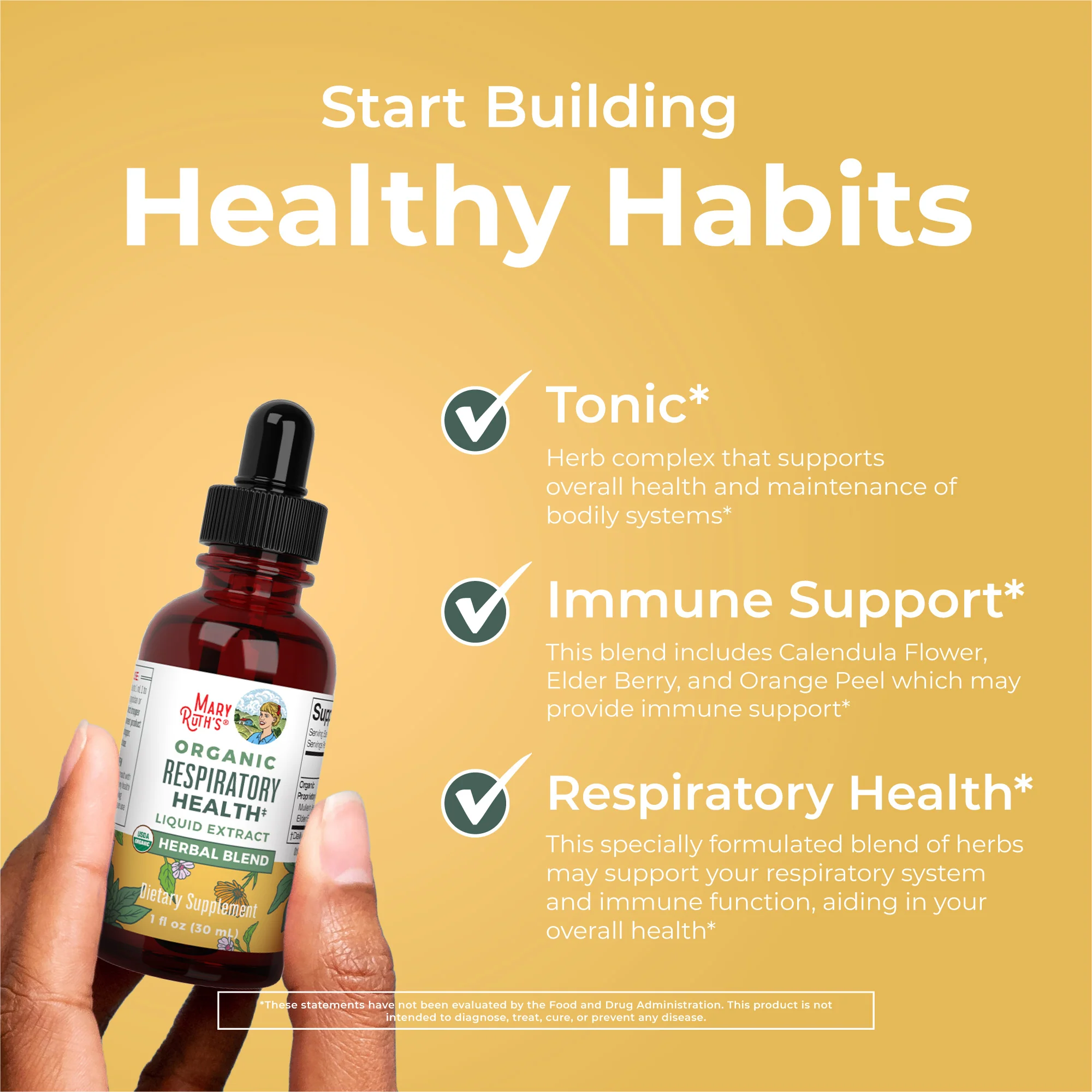Organic Respiratory Health Herbal Blend Liquid Drops - Image 5