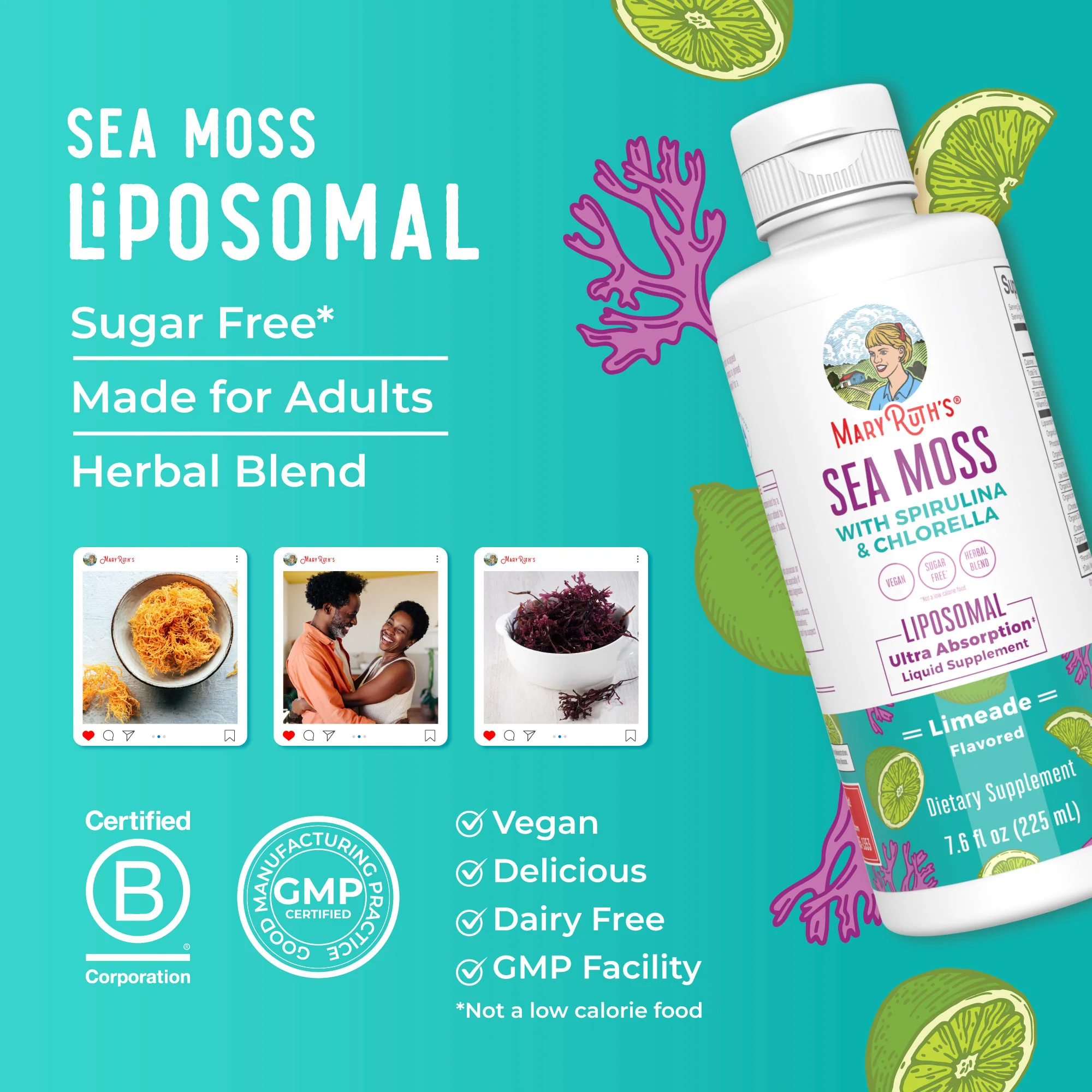 Sea Moss with Spirulina and Chlorella Liposomal - Image 8