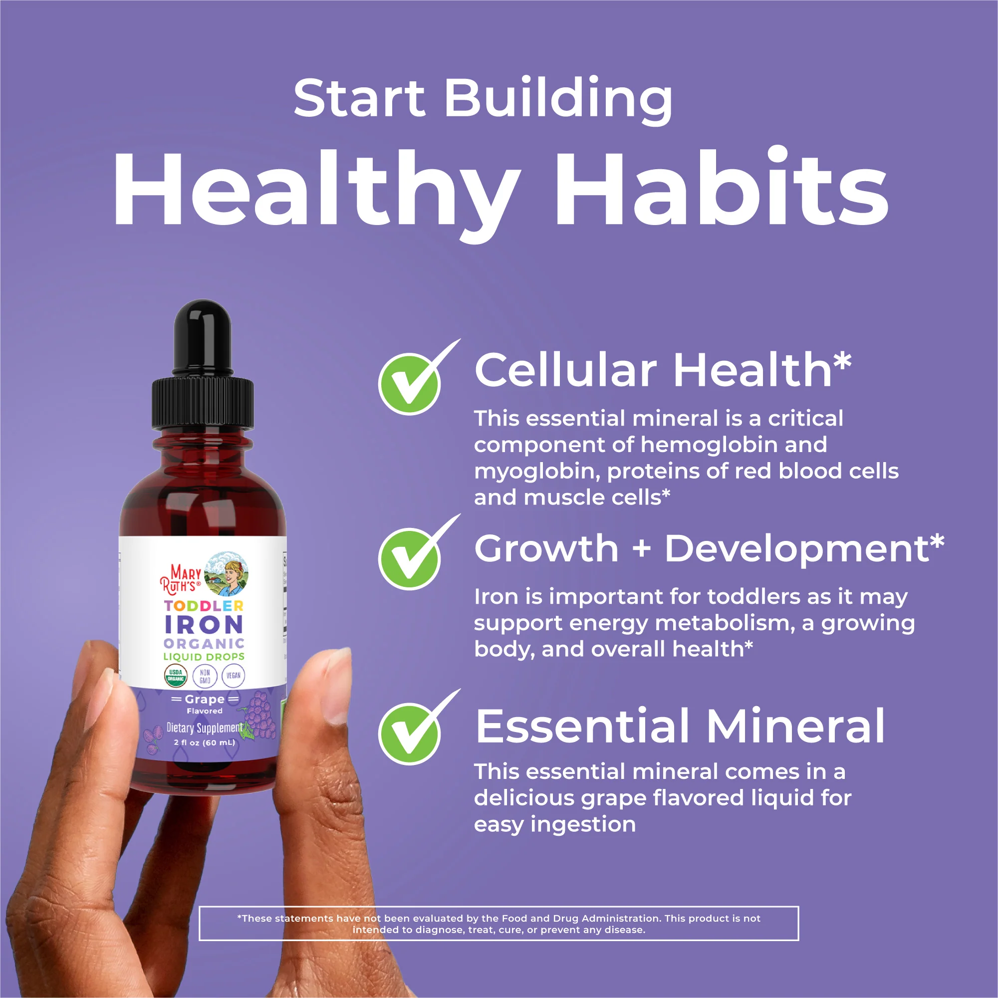 Organic Toddler Iron Liquid Drops - Image 5