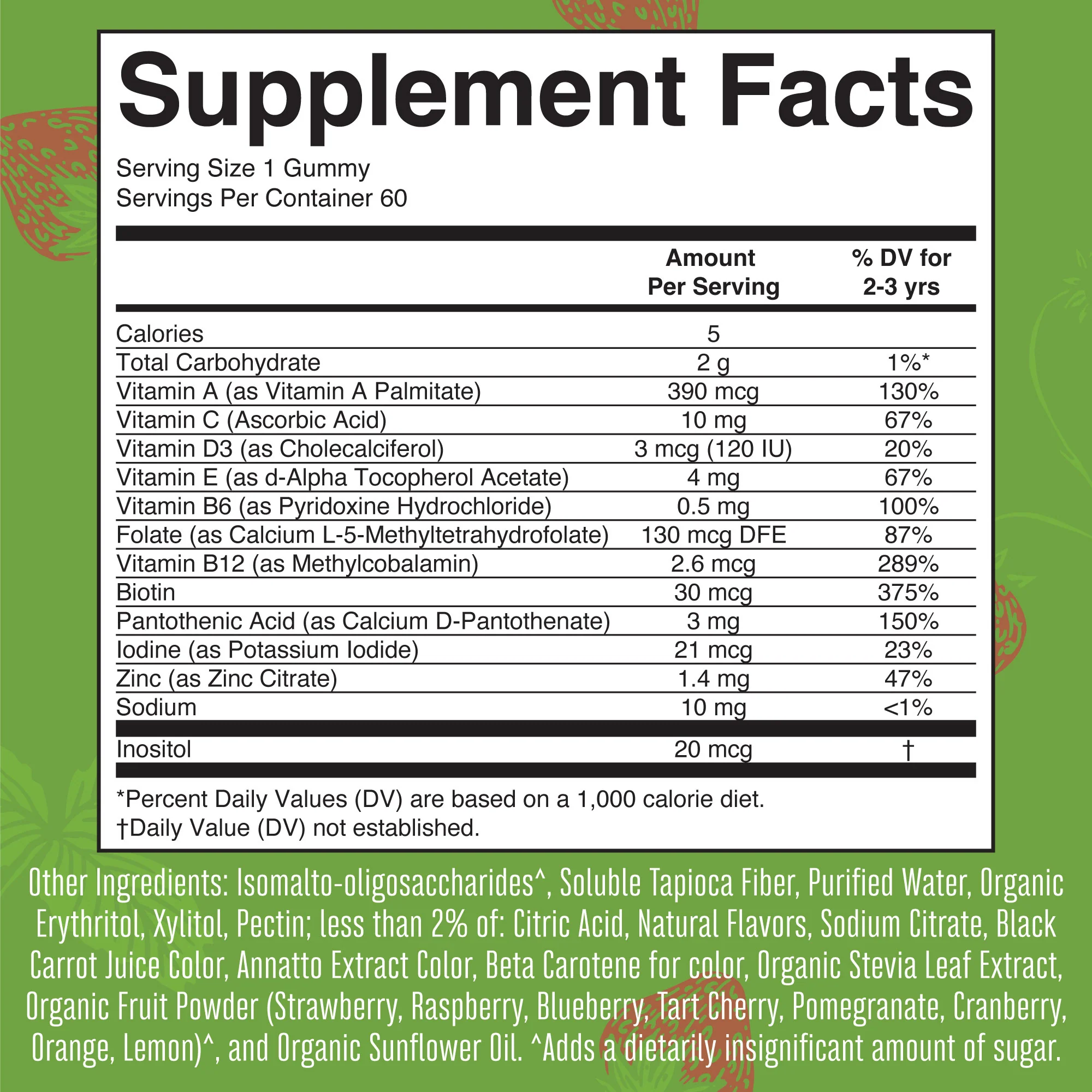 Toddler Multivitamin Gummies - Image 2