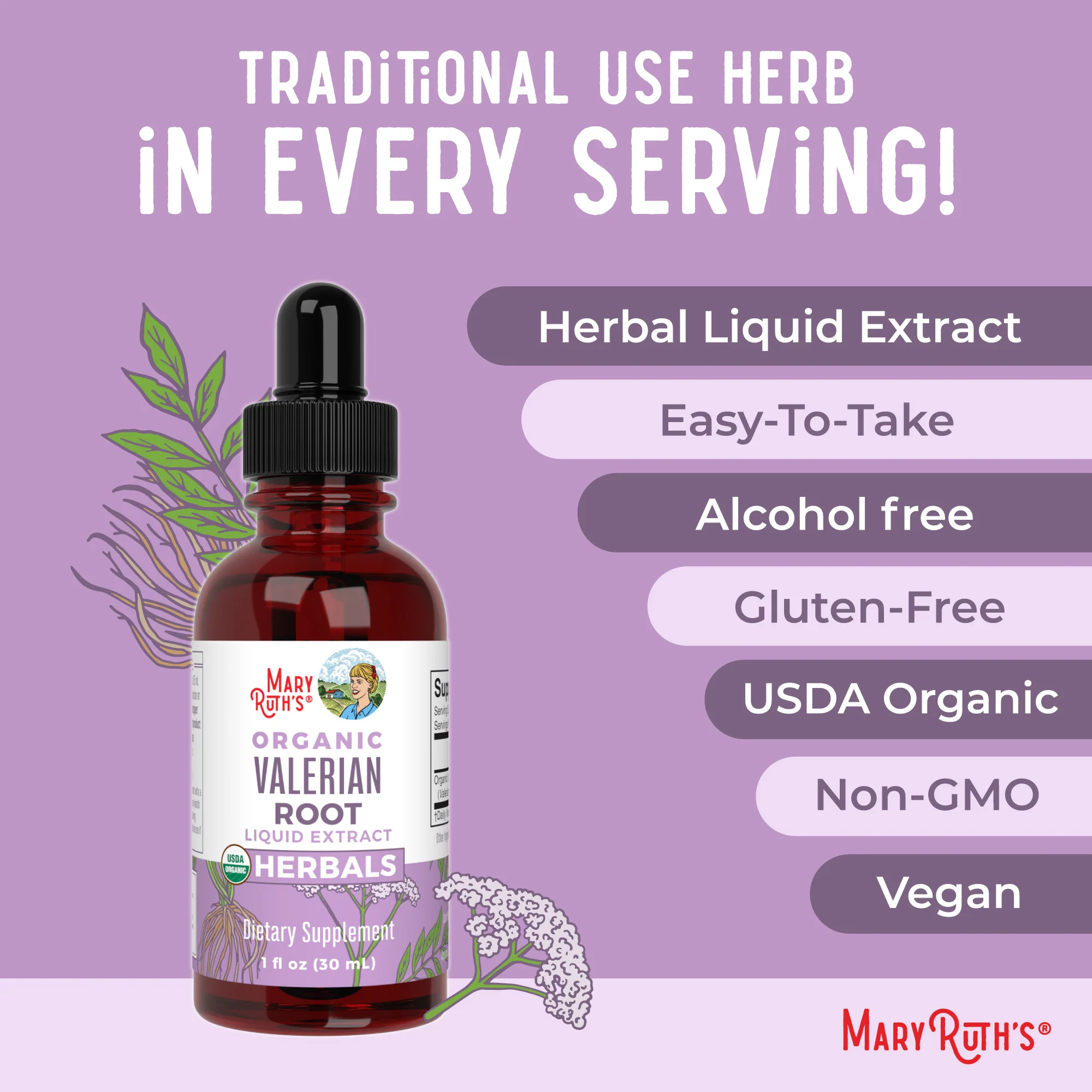 Organic Valerian Root Liquid Drops - Image 7