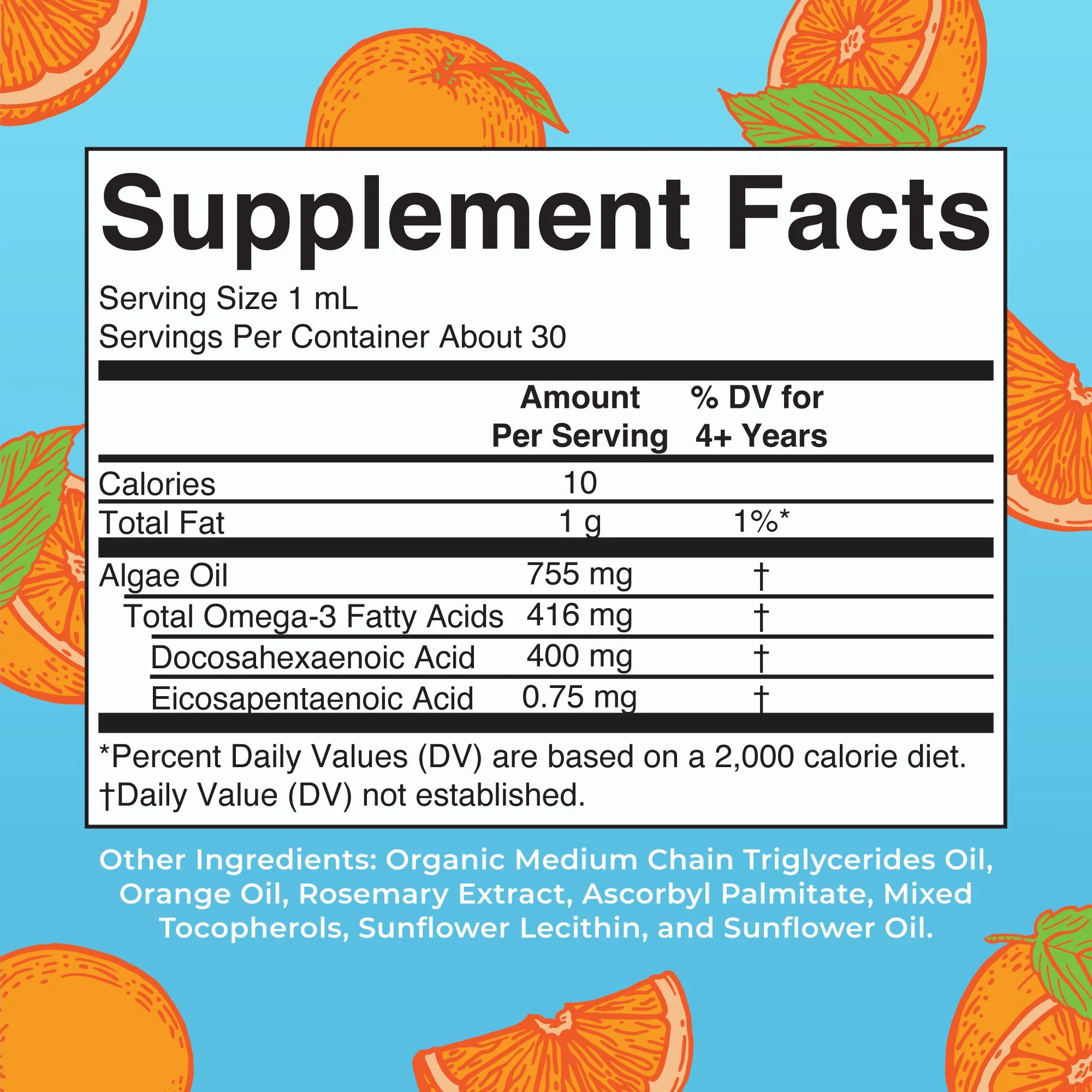 Vegan Omega-3 Liquid Drops - Image 2