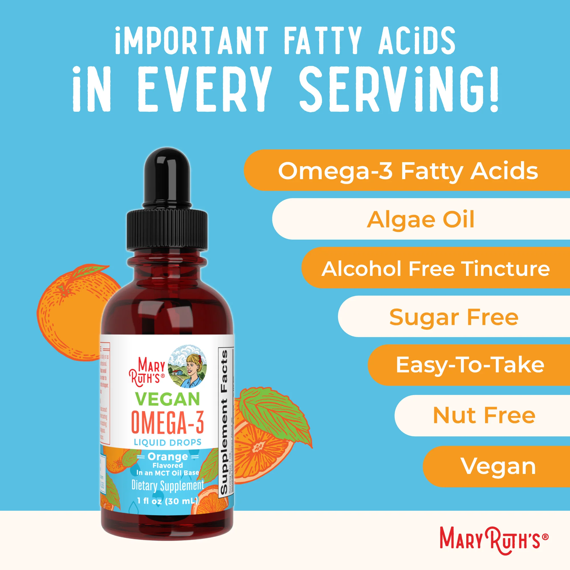 Vegan Omega-3 Liquid Drops - Image 7