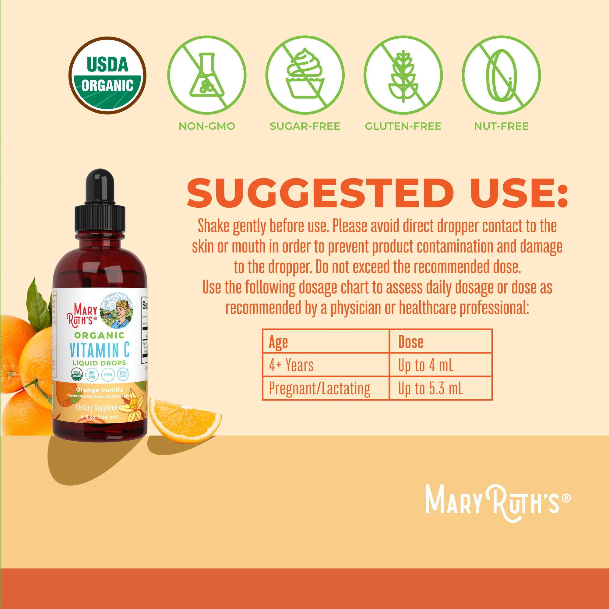 Organic Vitamin C Liquid Drops - Image 3