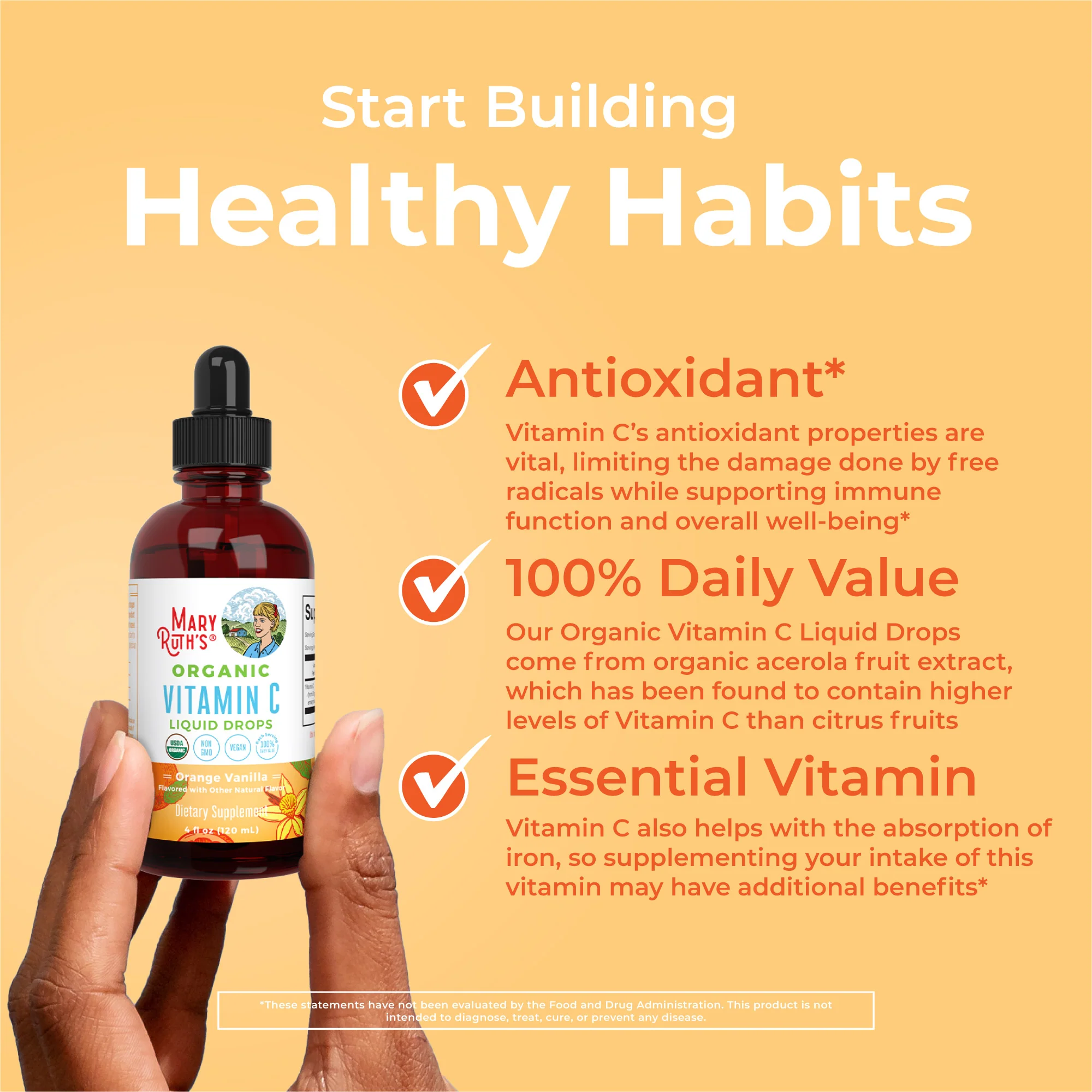 Organic Vitamin C Liquid Drops - Image 5