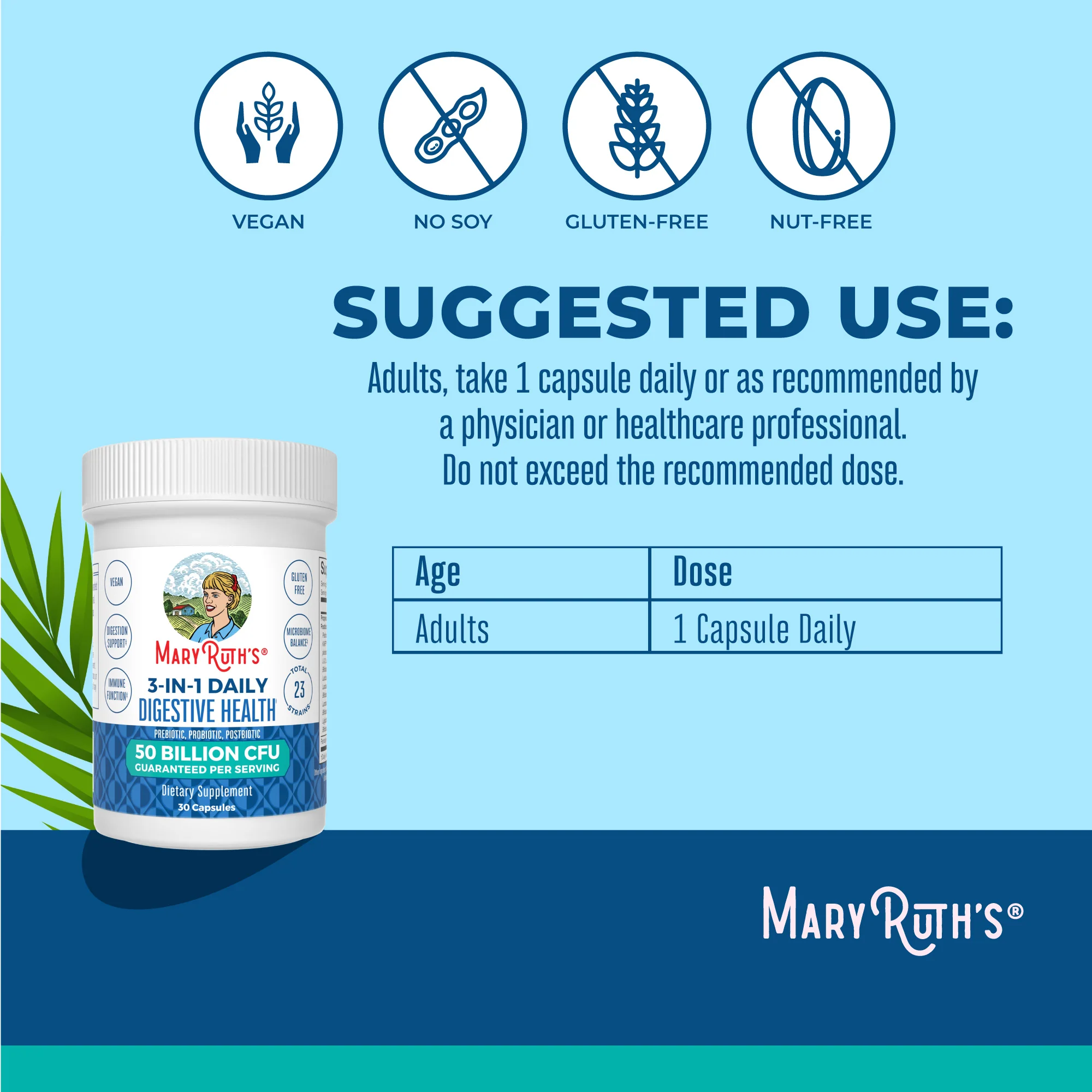 3-in-1 Daily Digestive Health Capsules - Image 3